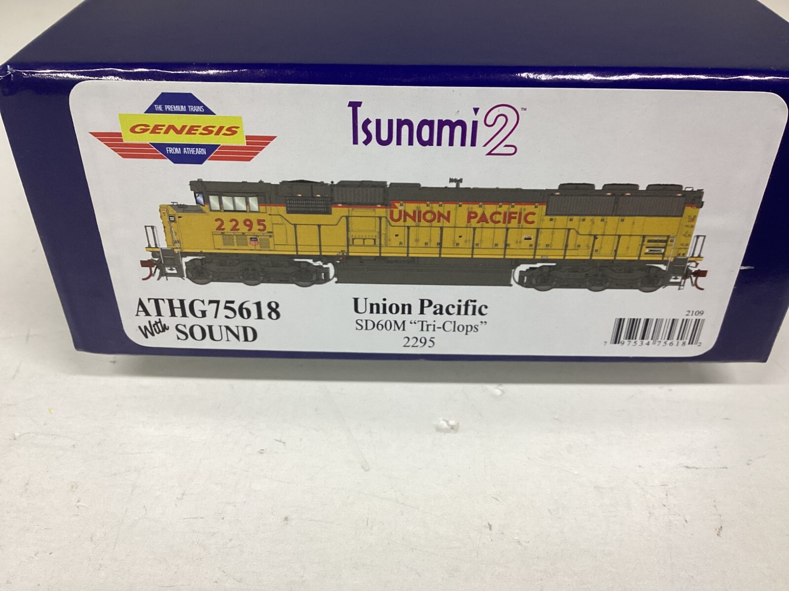 Athearn Genesis #G75618 HO scale “UP” SD60M with DCC & Sound Rd. #2295