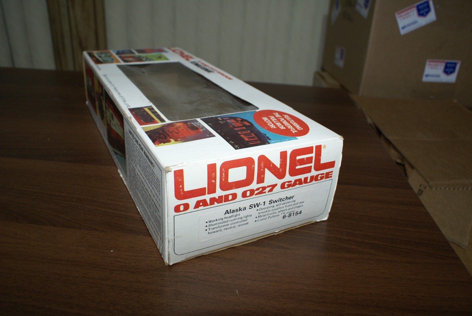 LIONEL NEW IN BOX ALASKA SW-1 SWITCHER 8154