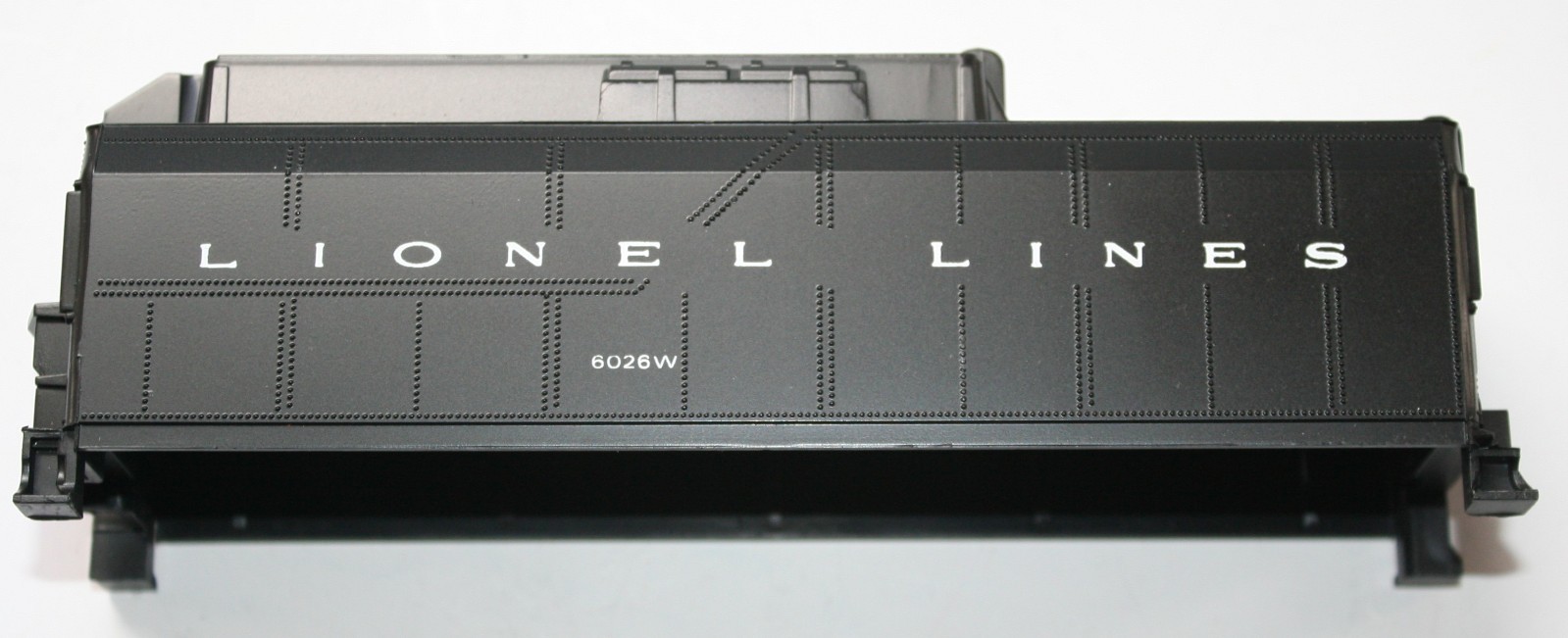LIONEL 6026 TENDER SHELL LIONEL LINES 6026W WHITE PRINTING NEW