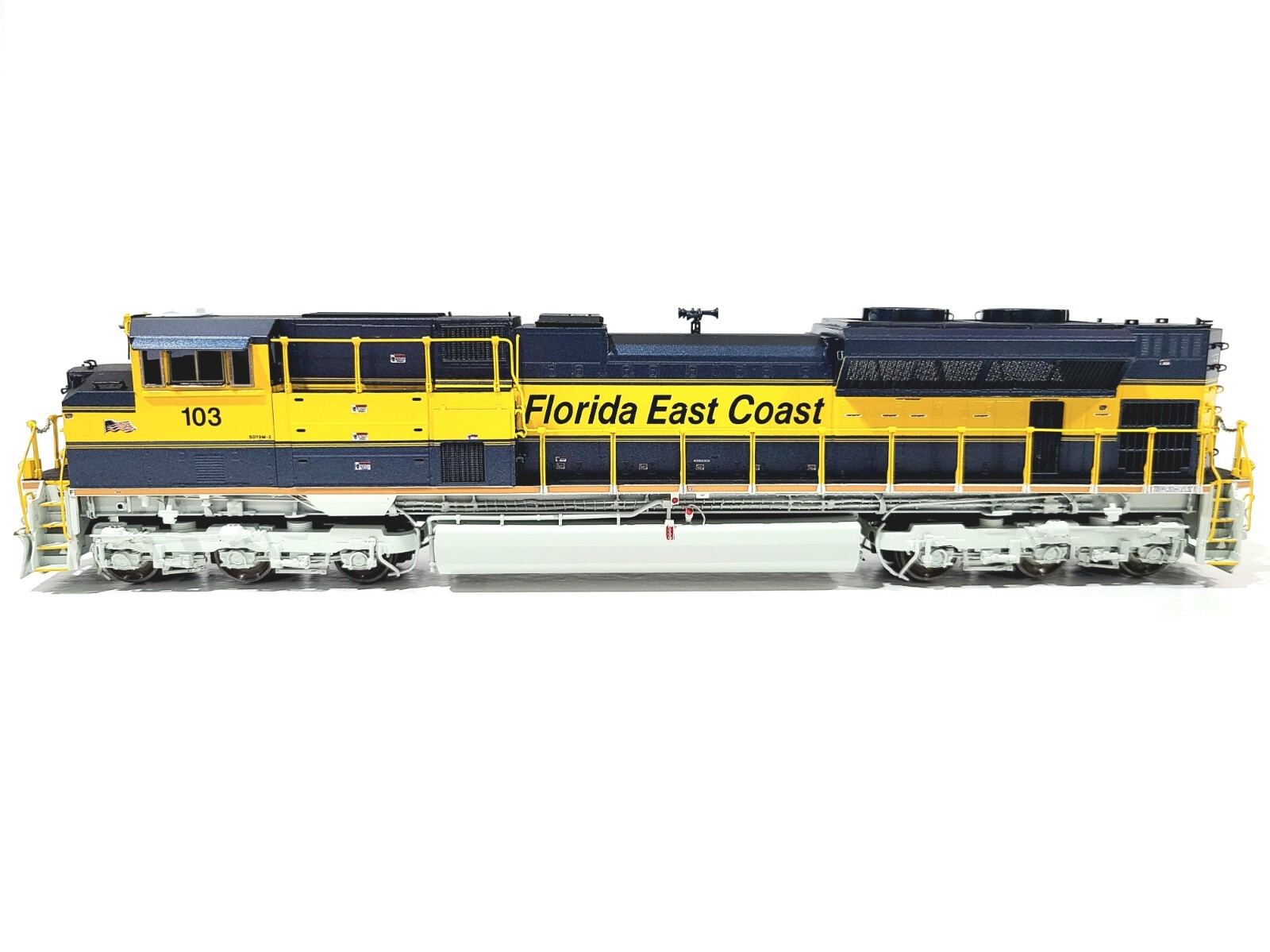 Overland OMI FEC EMD SD70M-2 Florida East Coast #103 HO Brass Model #AA-1316-4