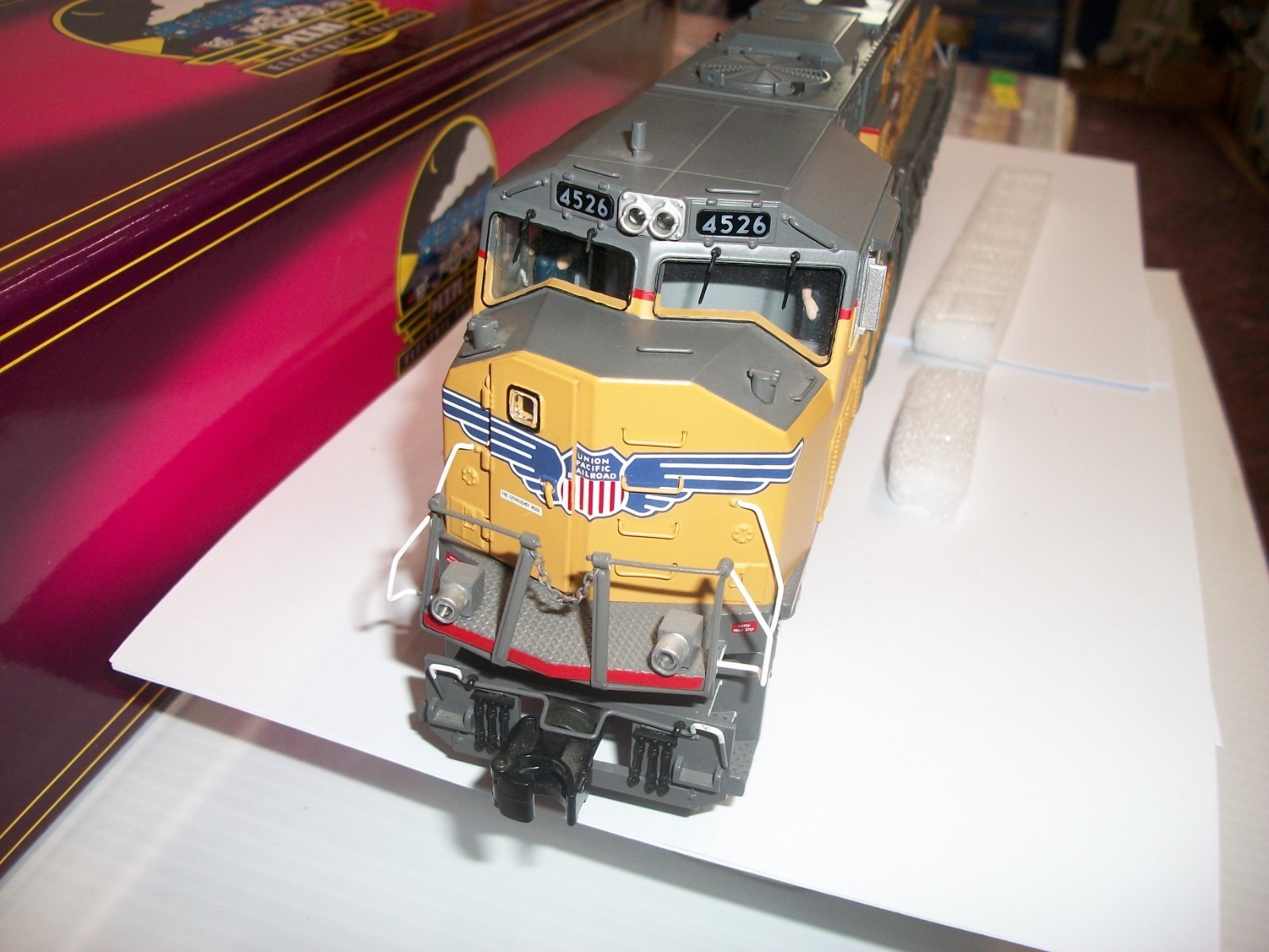 MTH 20-2376-1 UNION PACIFIC SD70M , PROTO SND 2 , SEE NOTES ” LOT #46419