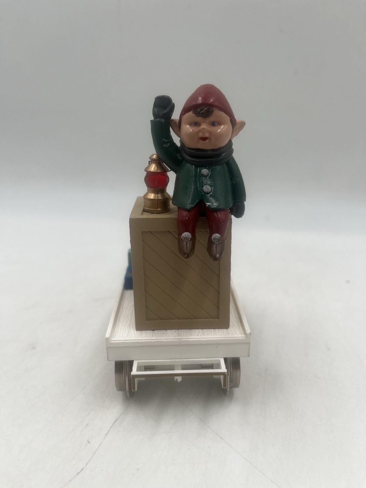 Bachmann 96241 #2 Christmas Handcar w/Santa & Elf – Metal Wheels EX/Box