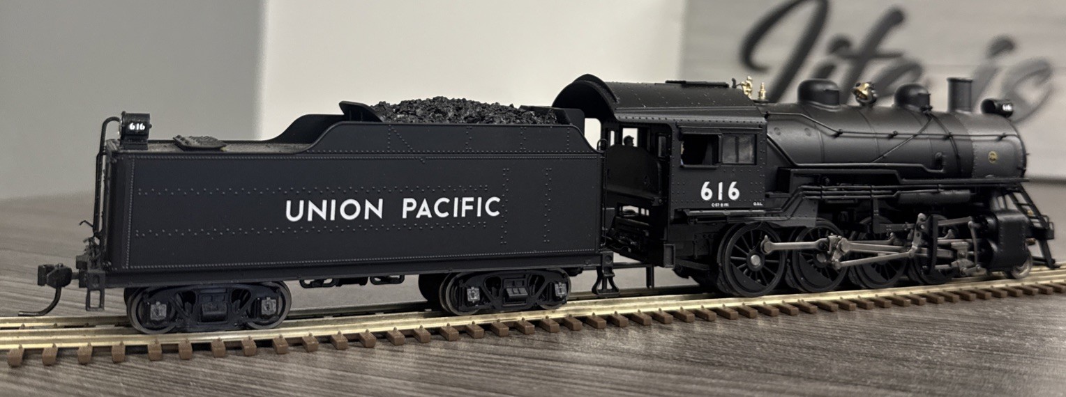 Broadway Limited Imports HO #2801 Consolidation Union Pacific 2-8-0 #616 – LNIB!