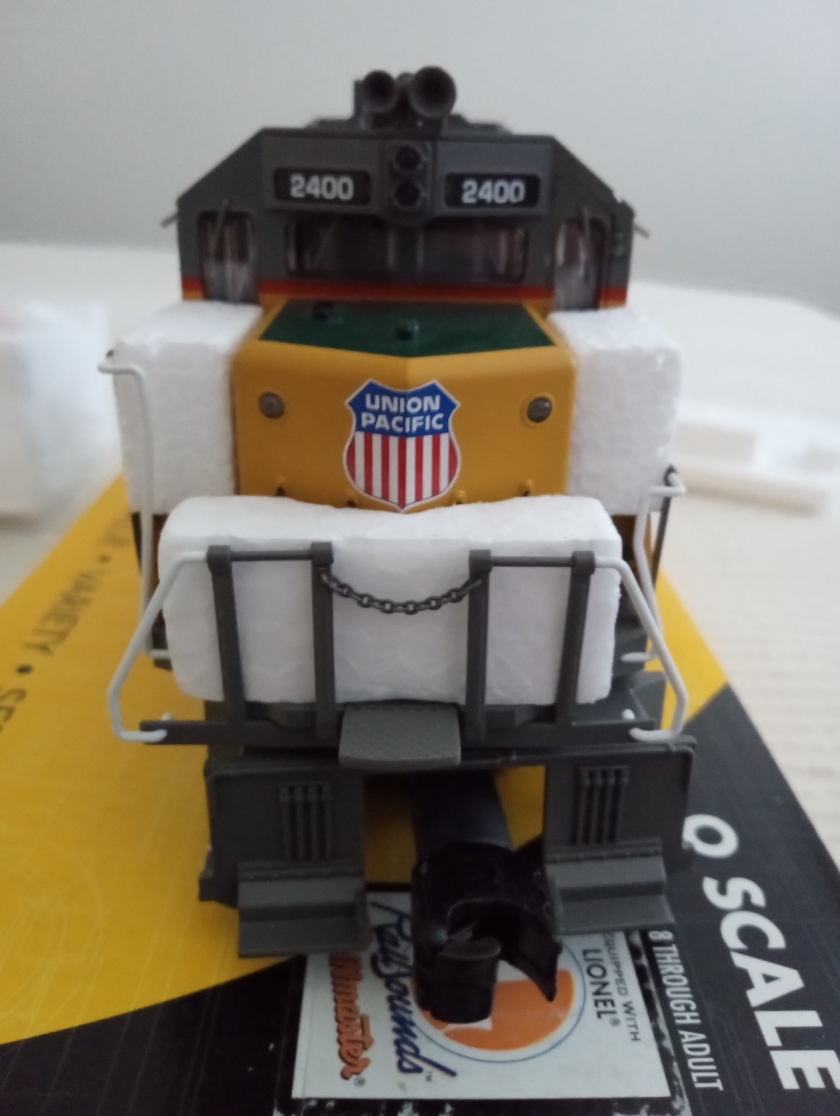 K-Line K2490-2400 Union Pacific GP38-2 With Lionel TMCC & Cruise Control