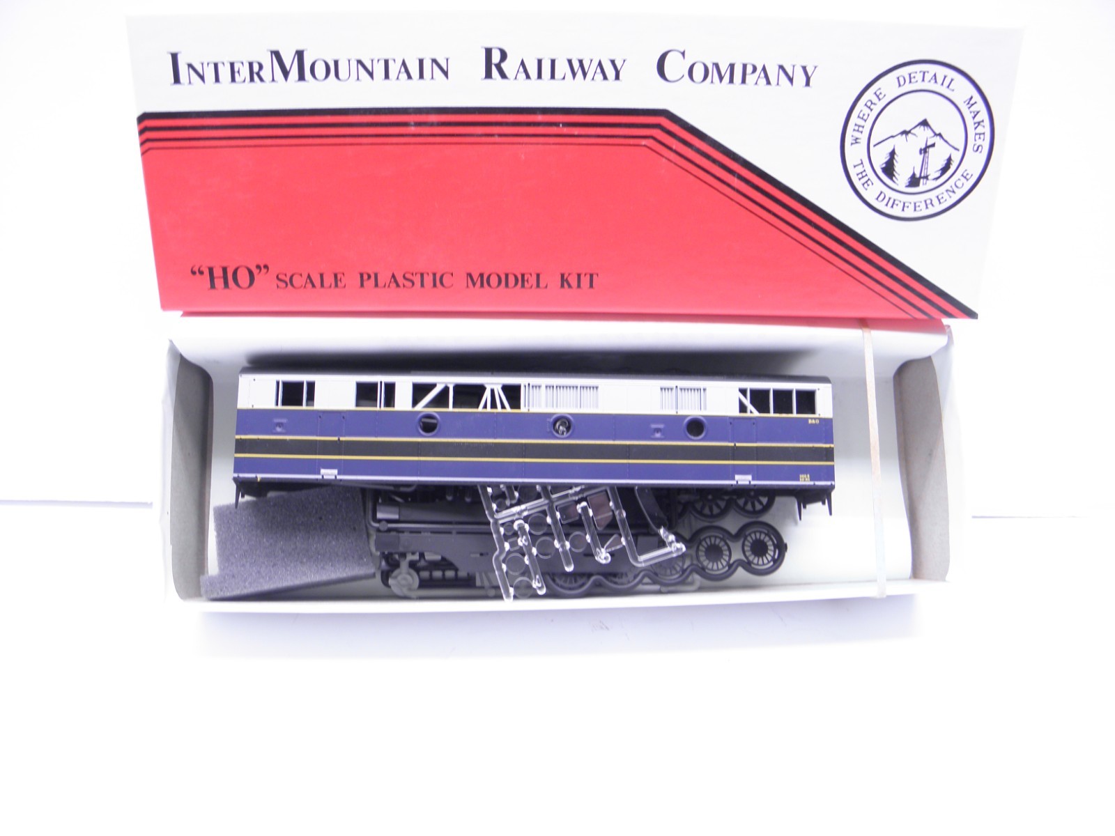 INTER MOUNTAIN – F-7B LOCOMOTIVE SHELL KIT BALTIMORE & OHIO #363- X HO SCALE KIT