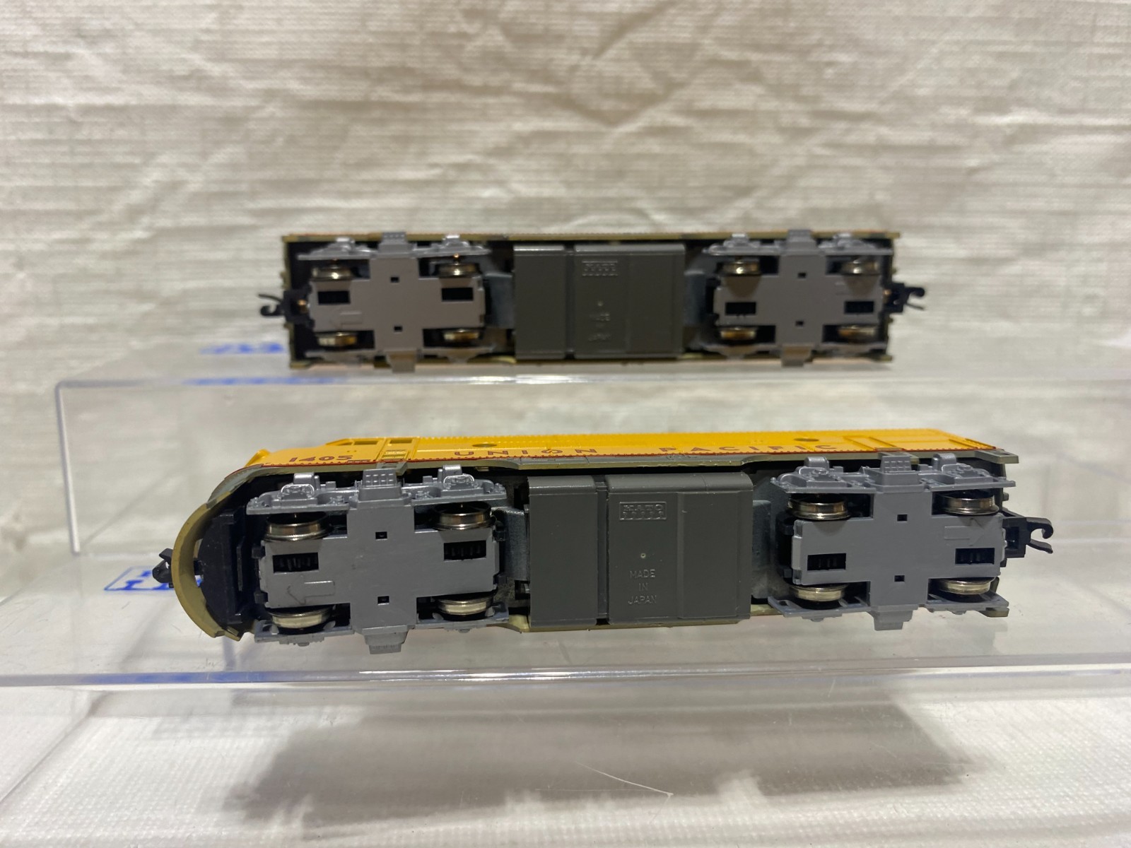 N Scale 176-1113/1114 Kato USA Union Pacific F3A/F3B w/DCC RD#1405/1412C