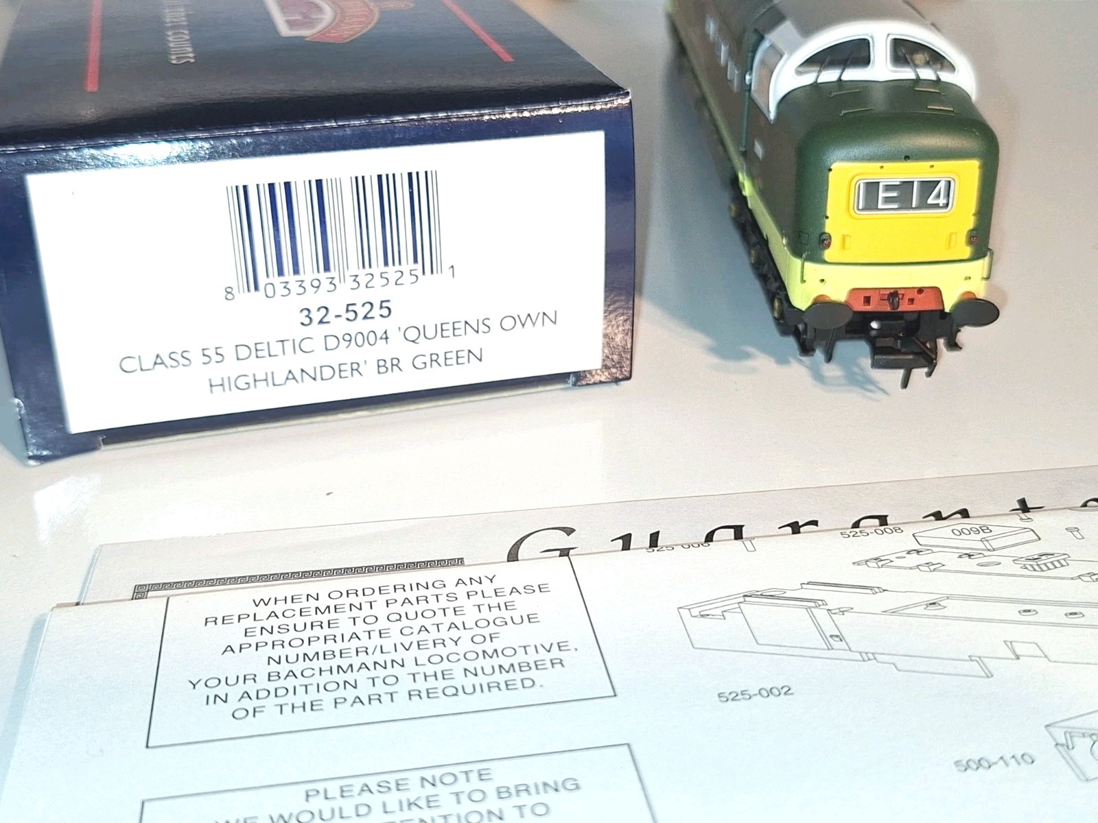 Bachmann 32525 Queens Own Diesel Loco. New Old Stock. Mint Cond. Boxed. OO Scale