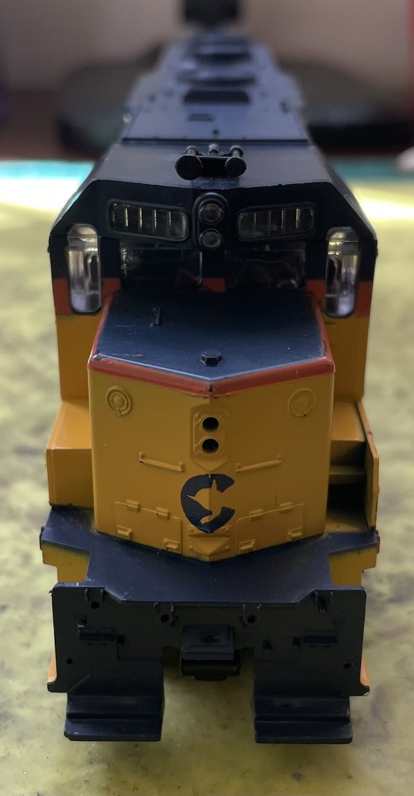 Athearn Chessie System B&O #3547 GP35 Mashima Locomotive Engine Serviced Lot A84