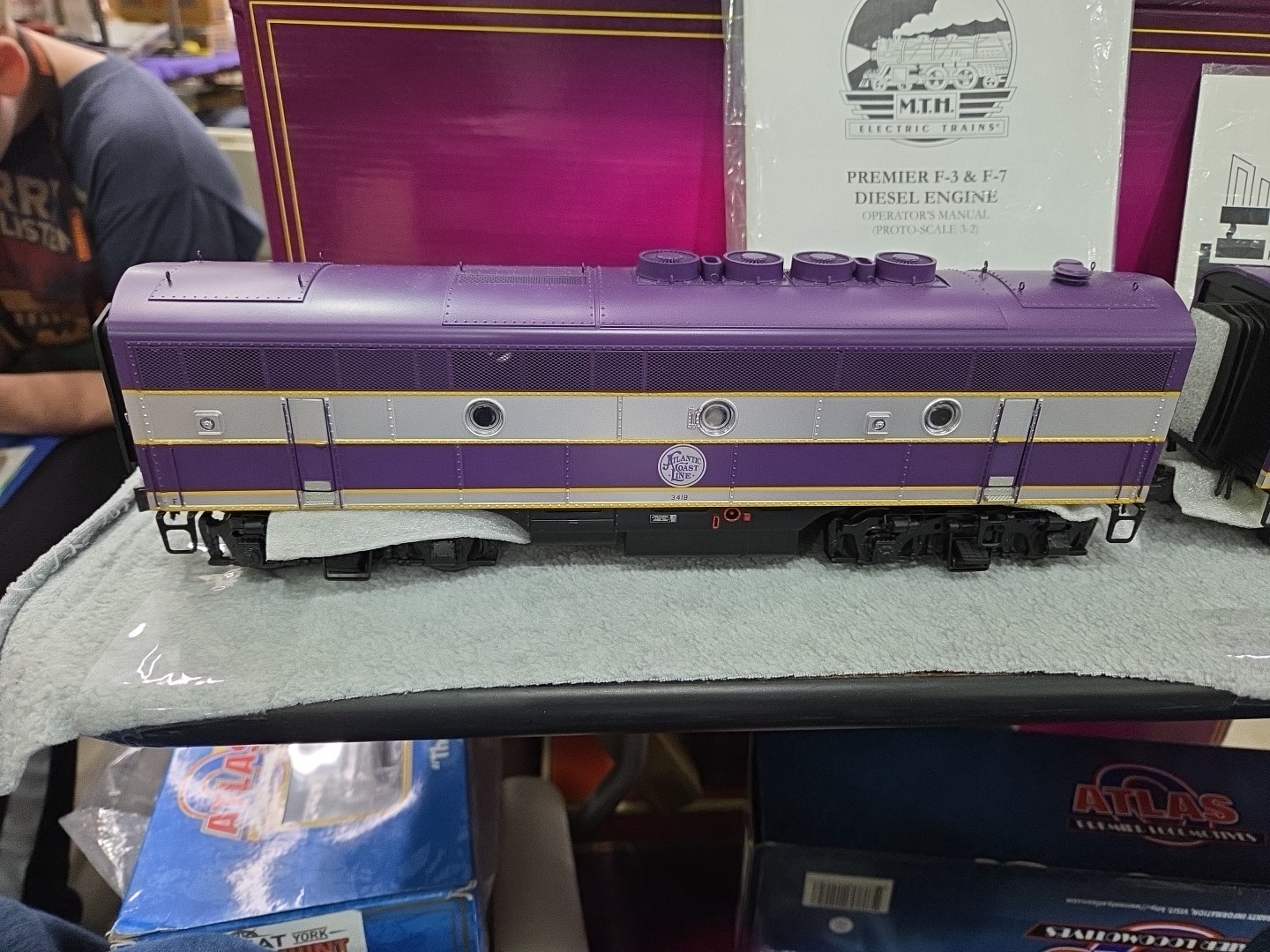MTH Atlantic Coast Line F-3 AB Diesel Engine Set PS 3 20-21584-1, 20-21584-1