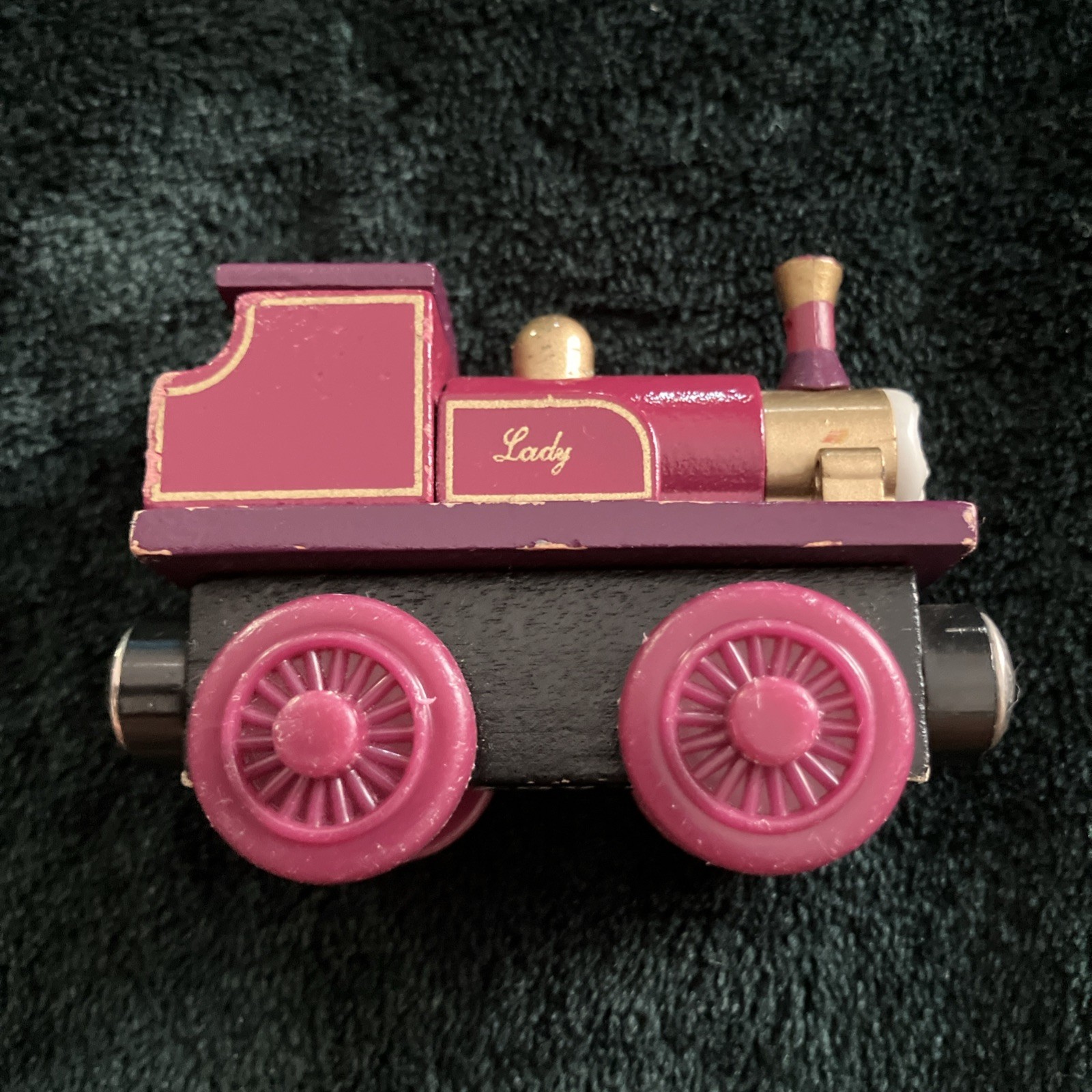 Thomas & Friends Wooden Railway Lady the Magical Engine Purple Train Toy