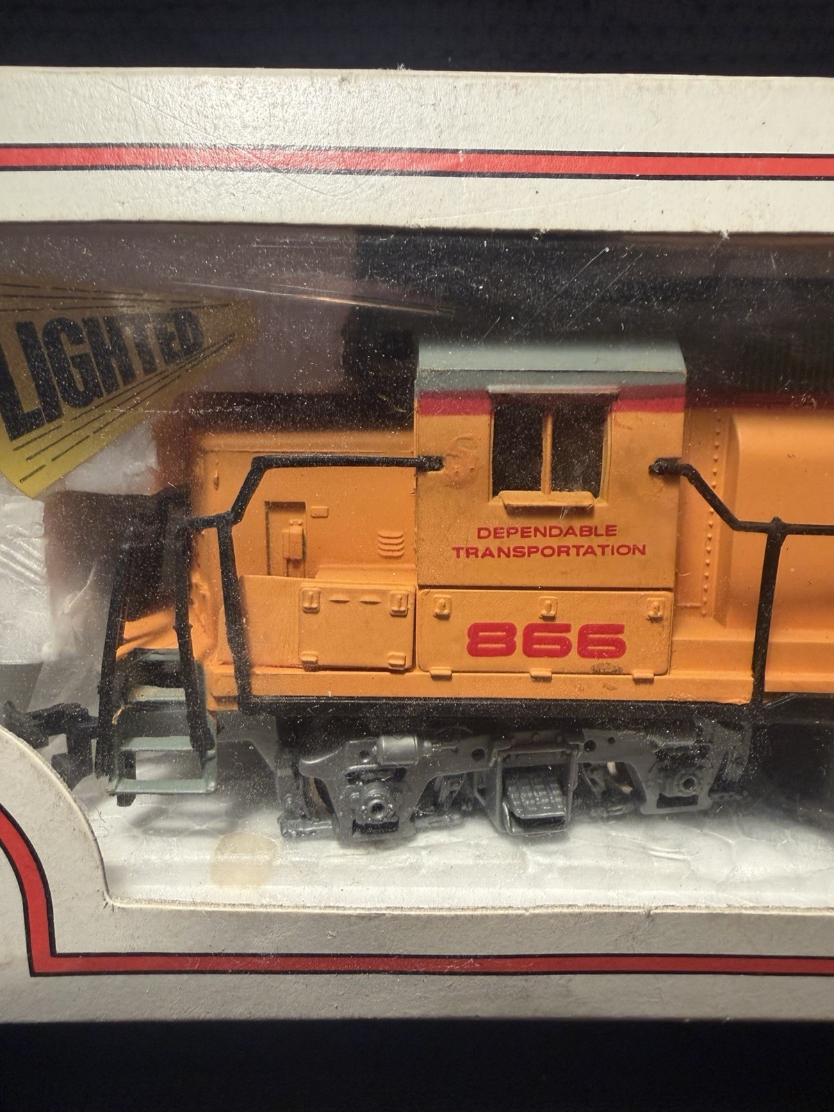 Vintage HO Scale Bachmann Diesel Locomotive Union Pacific #866 Orange NIB ~ C43