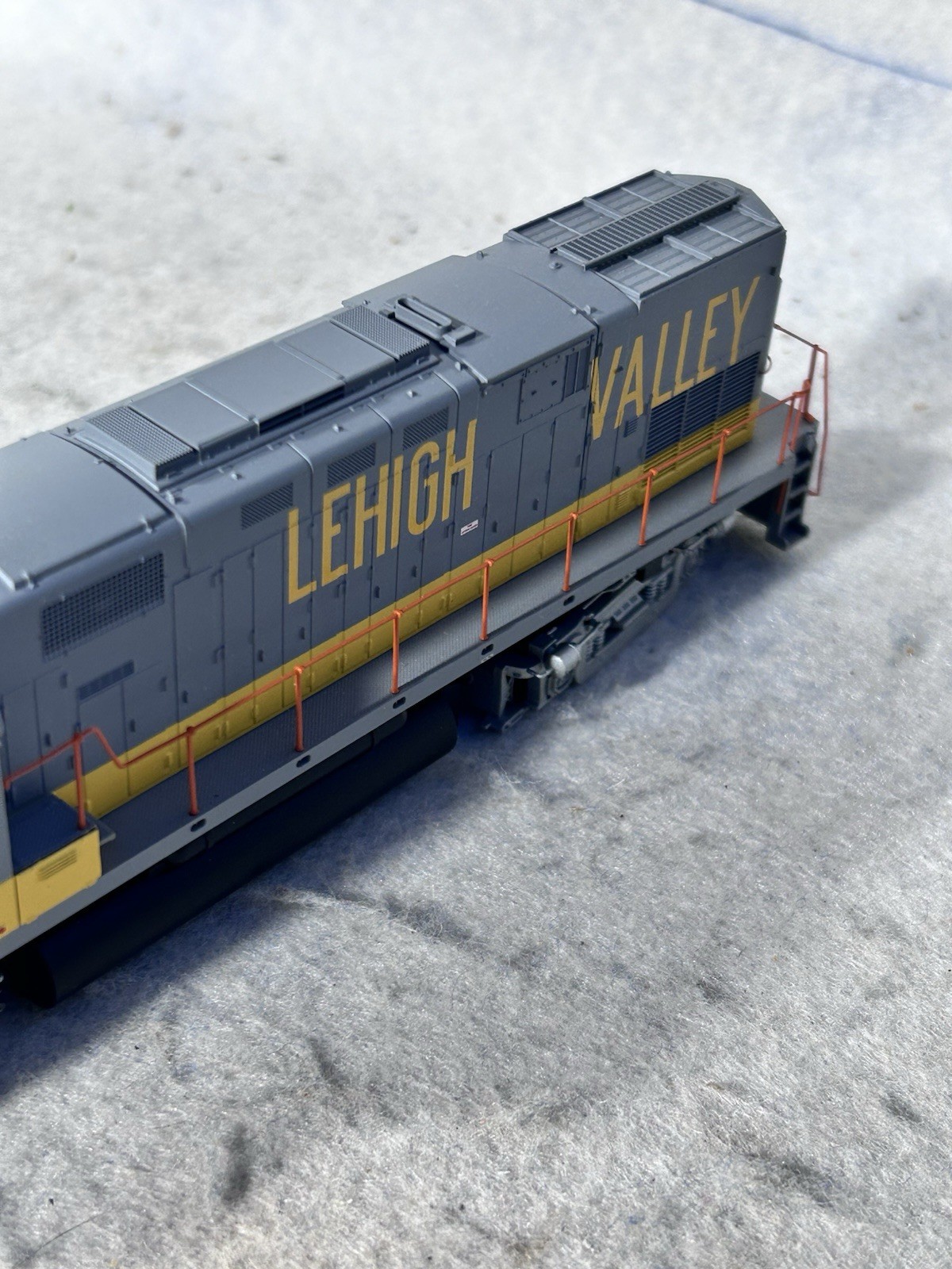 Cool ATLAS Silver Lehigh Valley RR Alco C-420 # 410 Tsunami 2 DCC/Snd.Loco HO