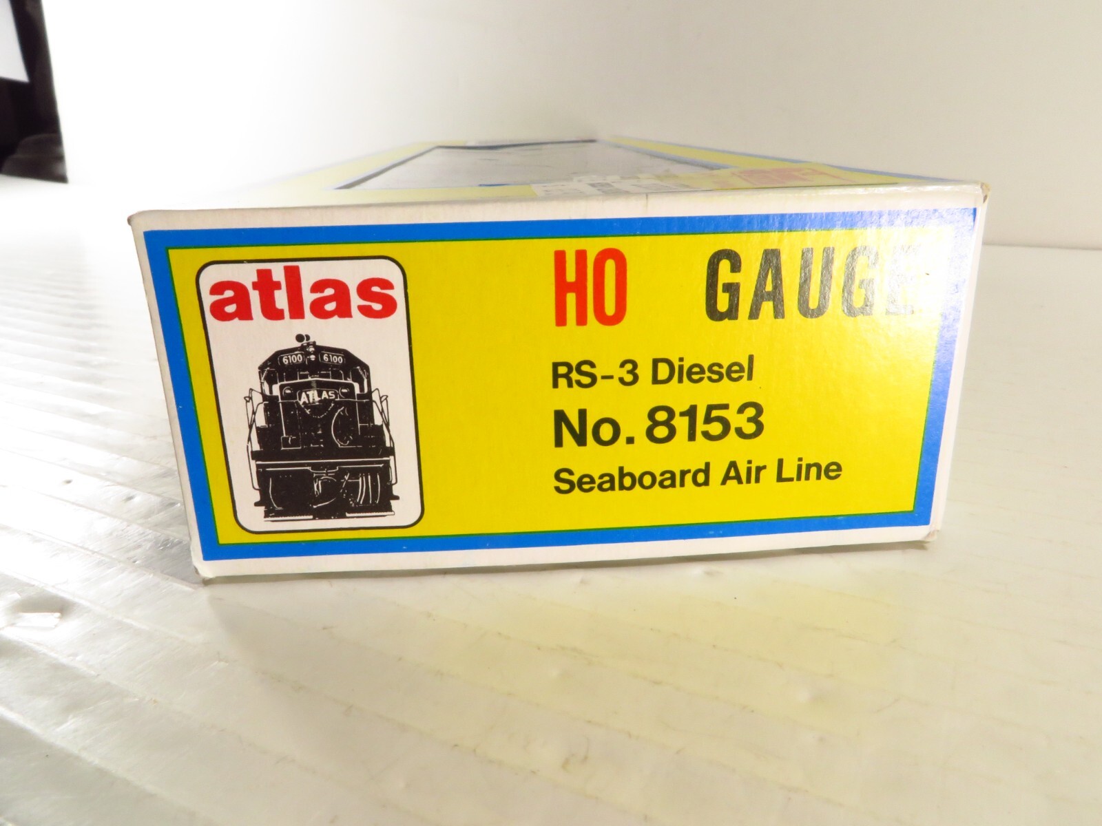 Atlas HO 8153 RS-3 Diesel Loco Seaboard Air Line #1633, Made in Japan, NEW, RARE