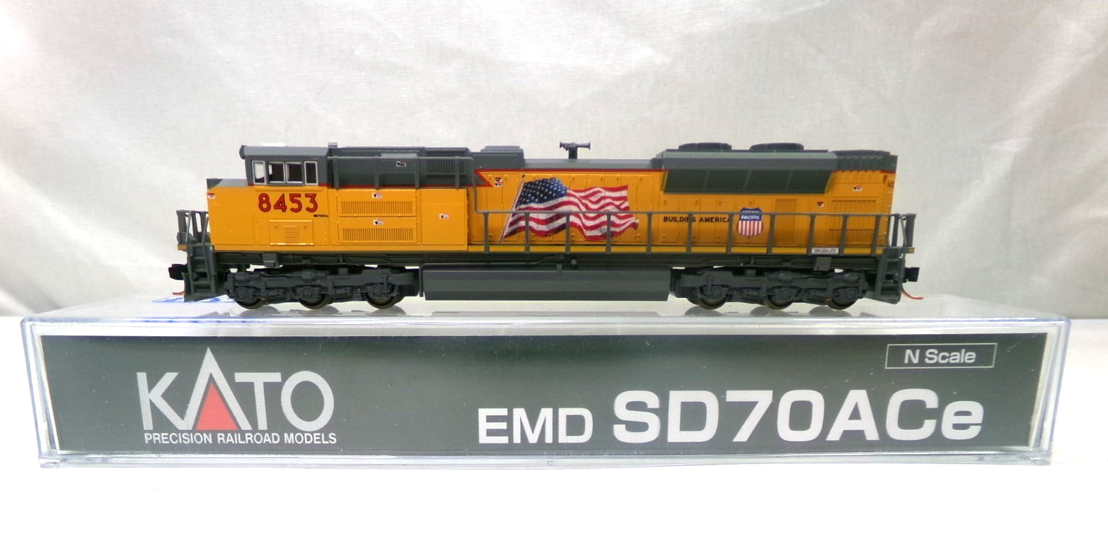 N scale Kato Union Pacific SD70 ACE diesel engine in original box (lot N 94)