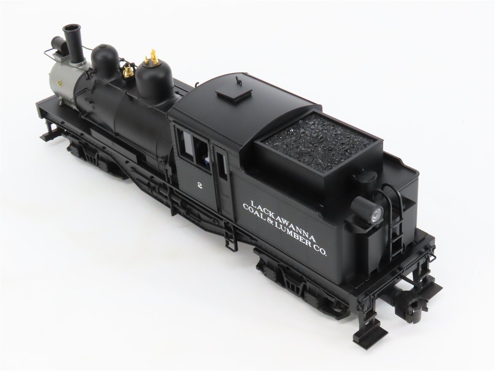 O 3-Rail K-Line K3438-0002CC Lackawanna Coal 2-Truck Shay Steam #2 – TMCC ONLY