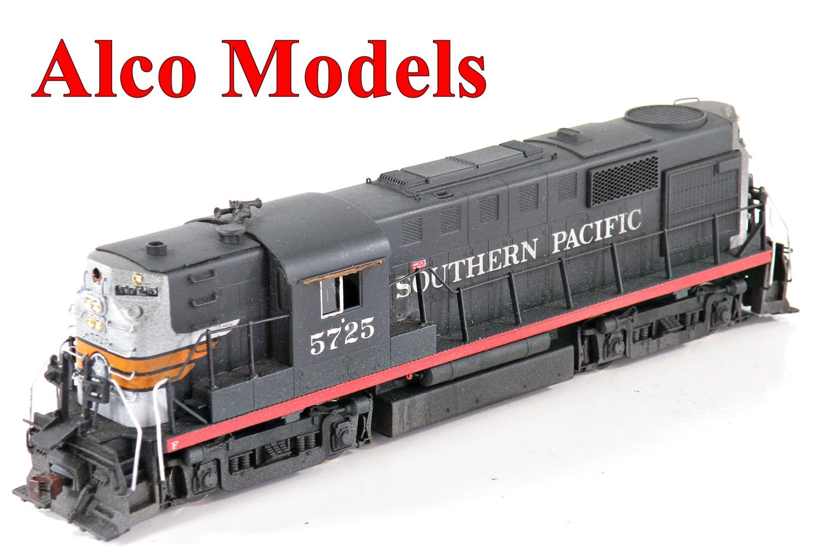 ALCO Models Brass HO Southern Pacific D-108 DL-701 RS-11 Diesel Painted