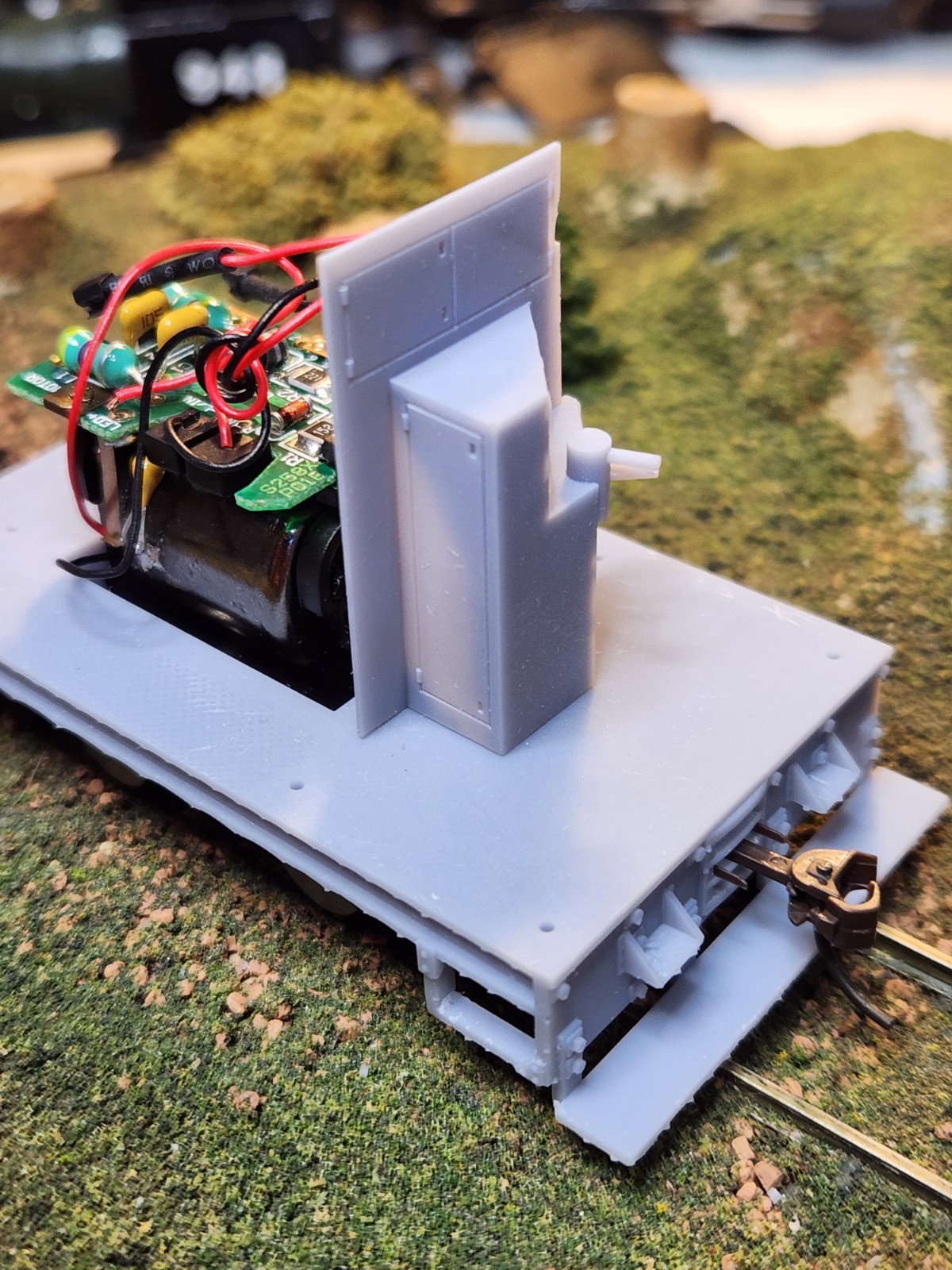 On30 Freelance “Davenport” Switcher Kit 3D Printed With Cab Interior Details