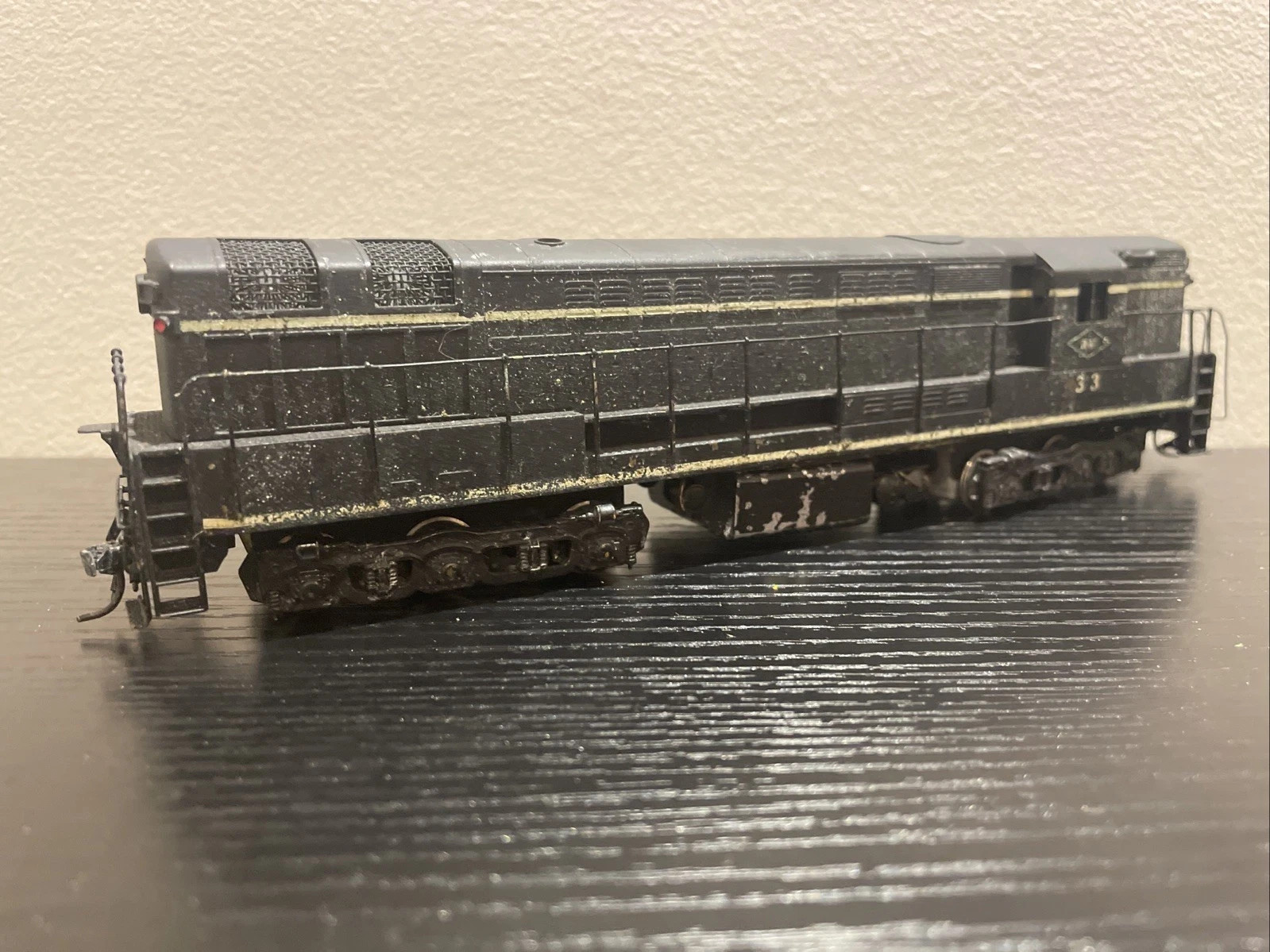 BRASS PACIFIC PIKE POWERED FM TRAINMASTER ENGINE LOCOMOTIVE HO SCALE EXCELLENT
