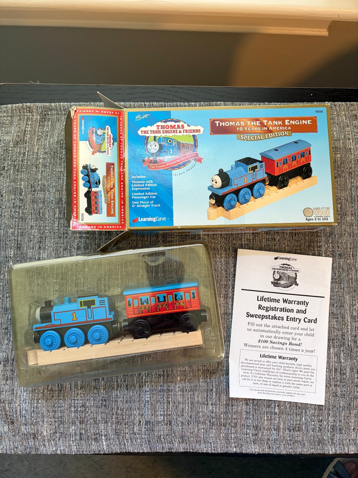 NEW Thomas & Friends Wooden Railway 10 Years in America Special Edition