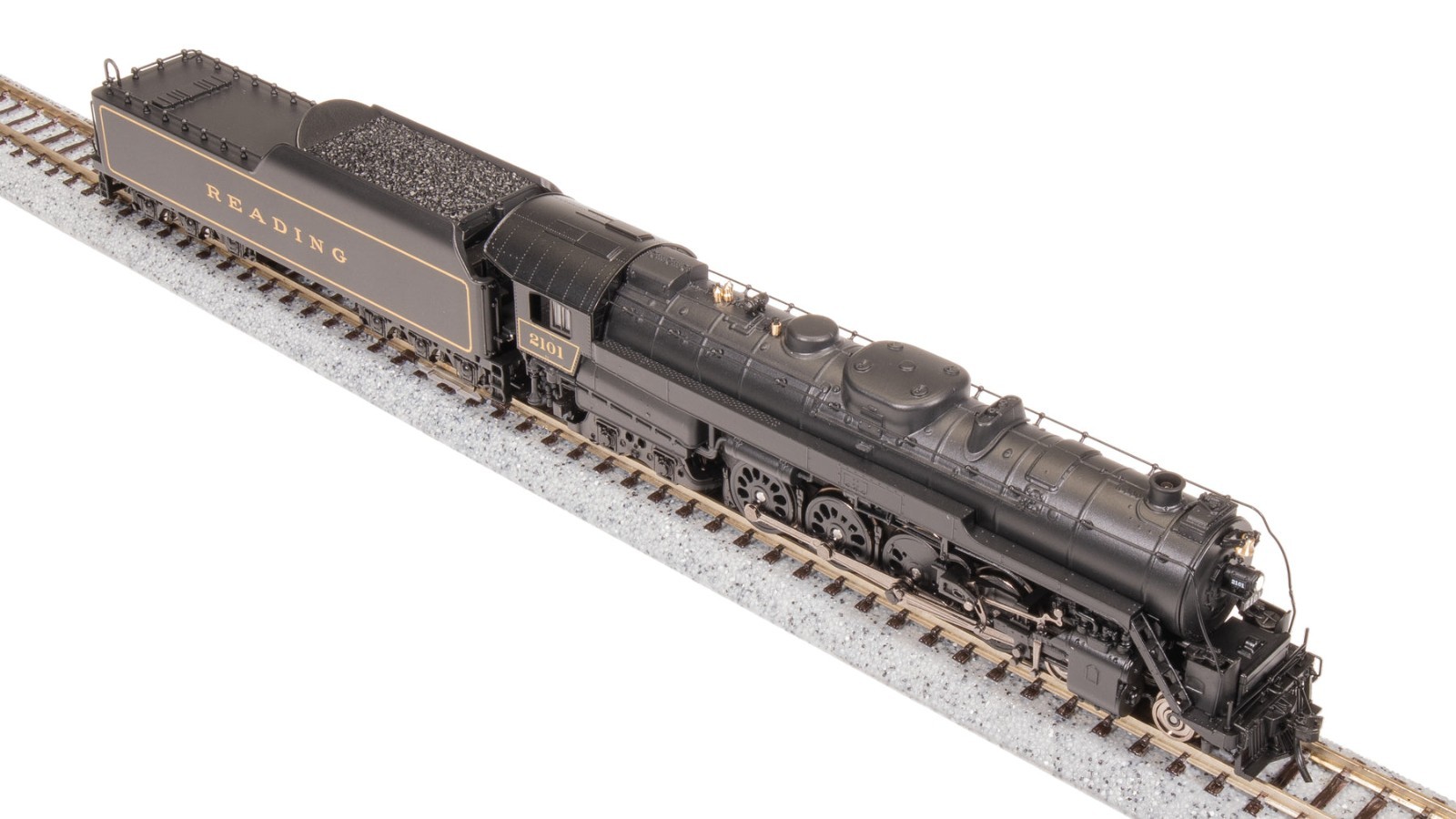 7402 Reading T1 4-8-4, In Service Version #2115, Paragon4 Sound/DC/DCC, Smoke, N