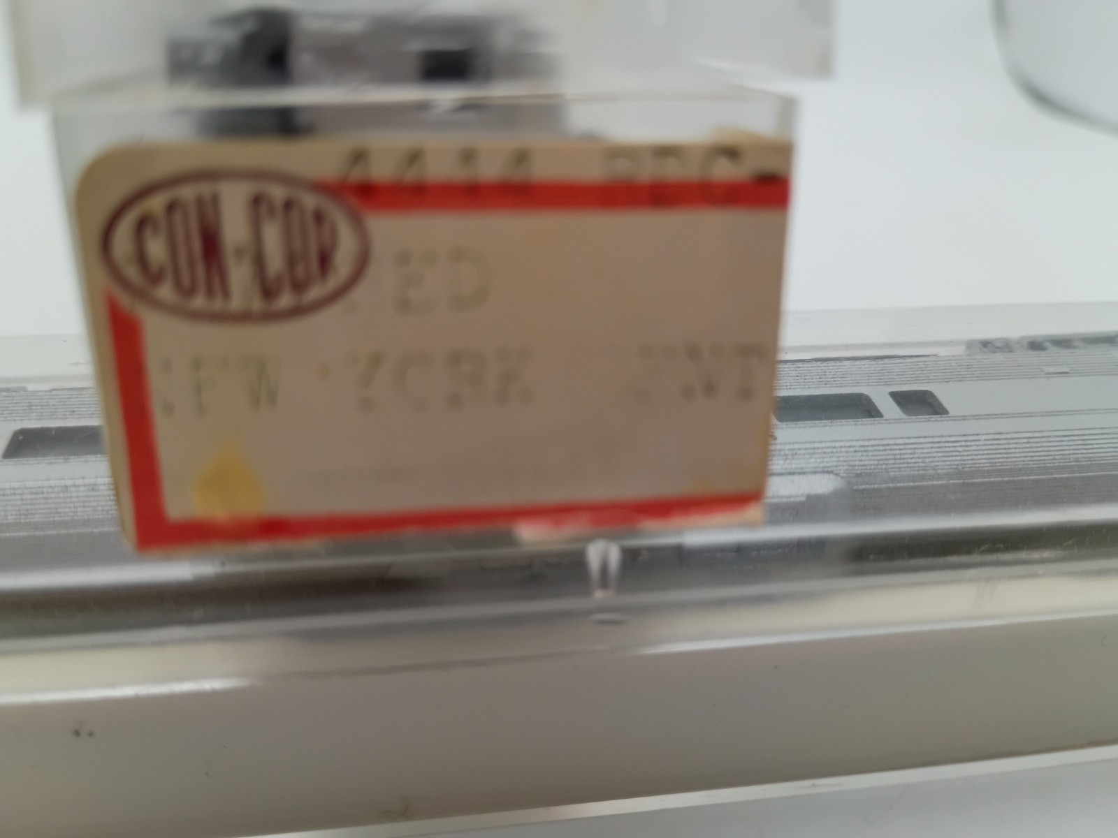 Con-Cor N Scale 4444 New York Central RDC-3 BUDD Passenger Runs Well In Box