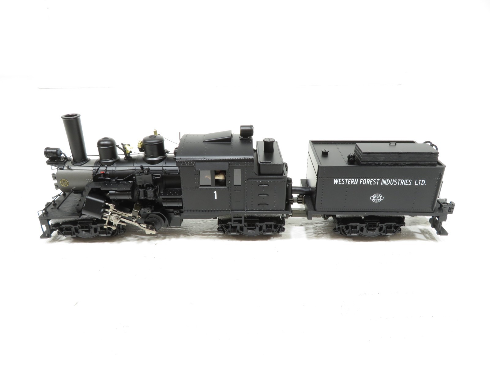 MTH 20-3223-1 Western Forest Industries Climax Logging Loco w/Proto 2.0 LN