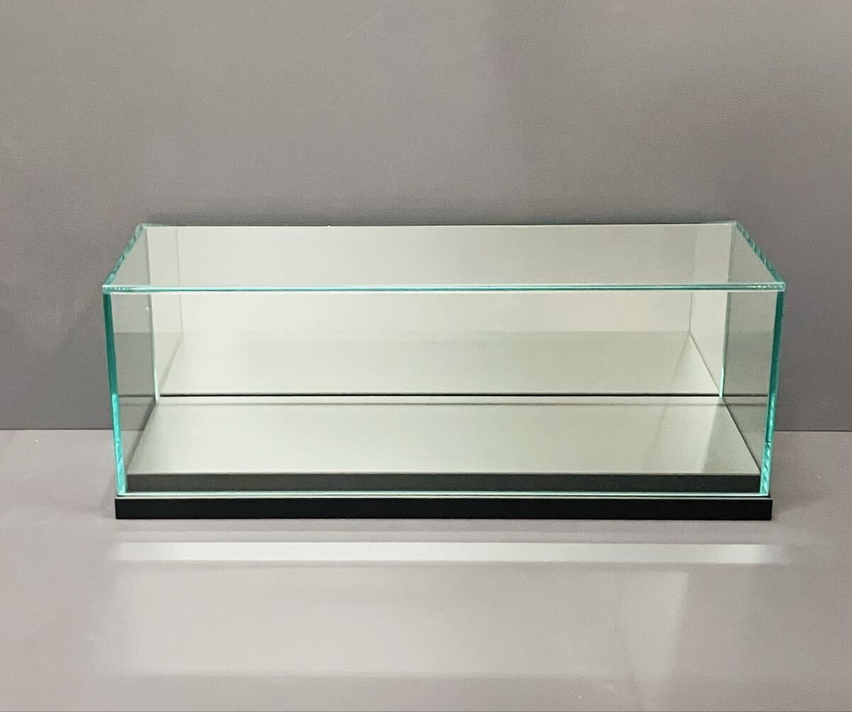 Custom mirror specification glass case 450x150x155mm for store display,