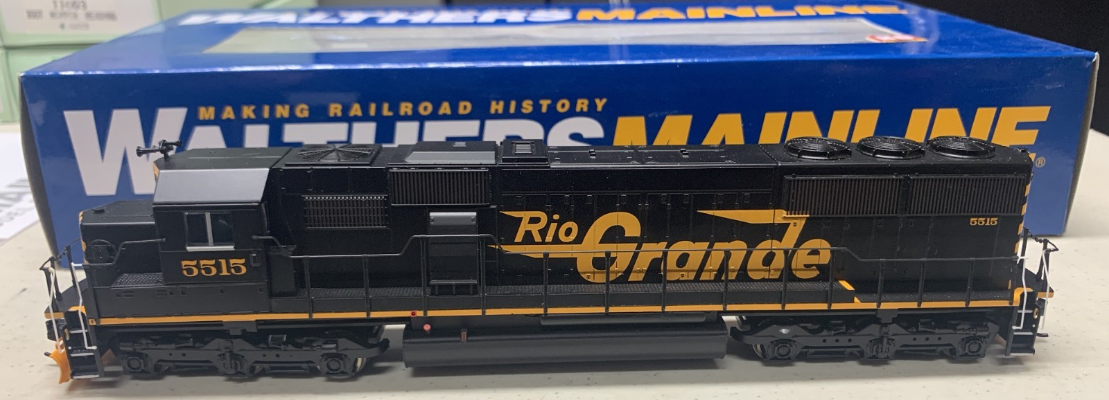 Walthers HO EMD SD50, Rio Grande D&RGW, Custom Lights and sound, must see video