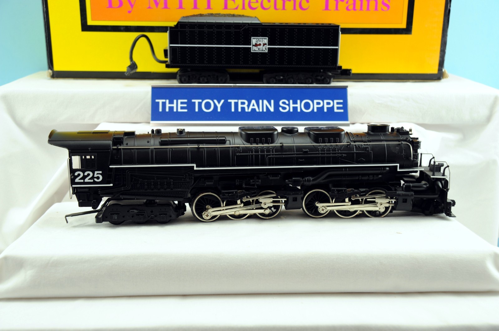 MTH RAIL KING 1221-1 WESTERN PACIFIC 2-6-6-6 ALLEGHENY STEAM LOCO W PS2-NEW BCR.