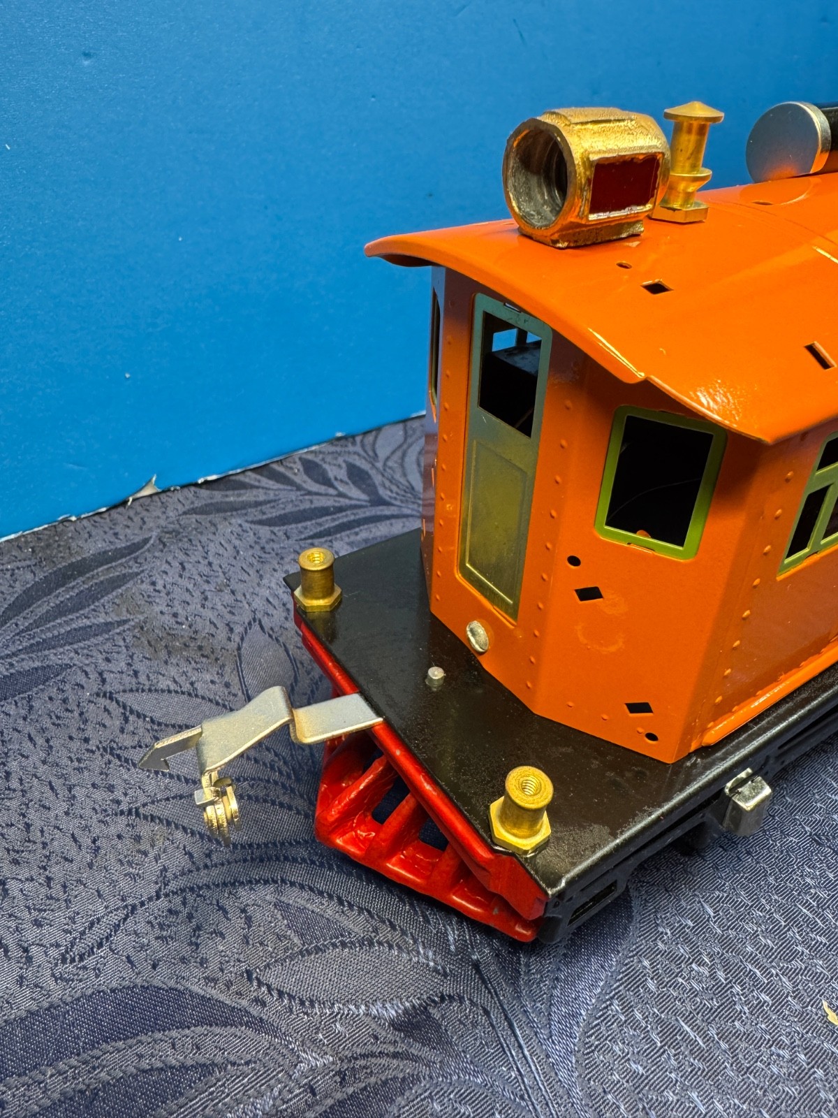 Williams Repro Prewar O Gauge Lionel No. 256 Orange NYC Lines Electric Loco