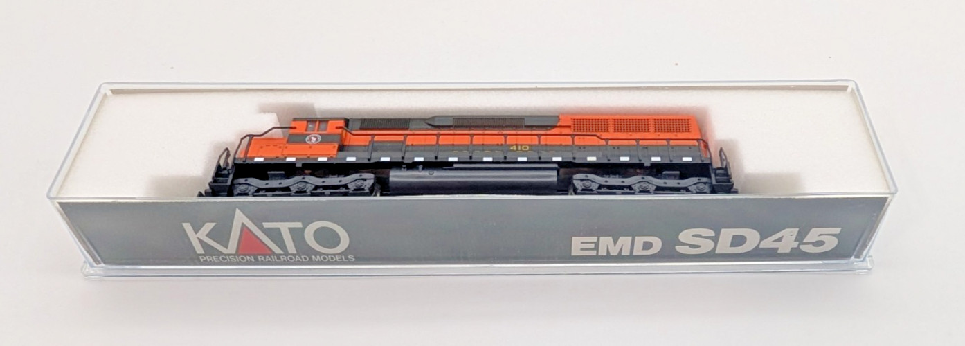 Kato N Scale EMD SD45 Great Northern 176-3112