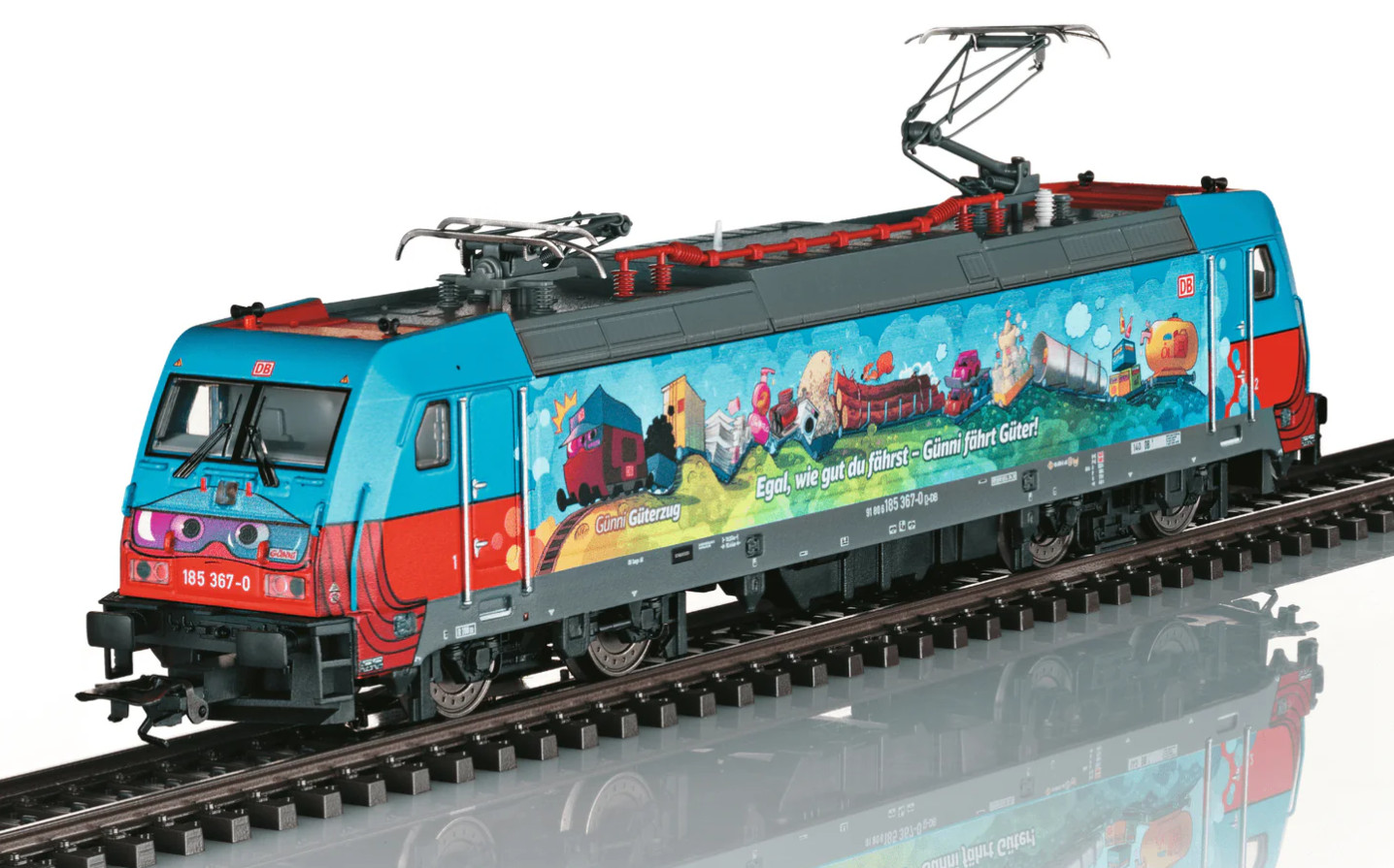 Marklin 36648 Class 185.2 Electric Locomotive “Günni ” DB AG NIB
