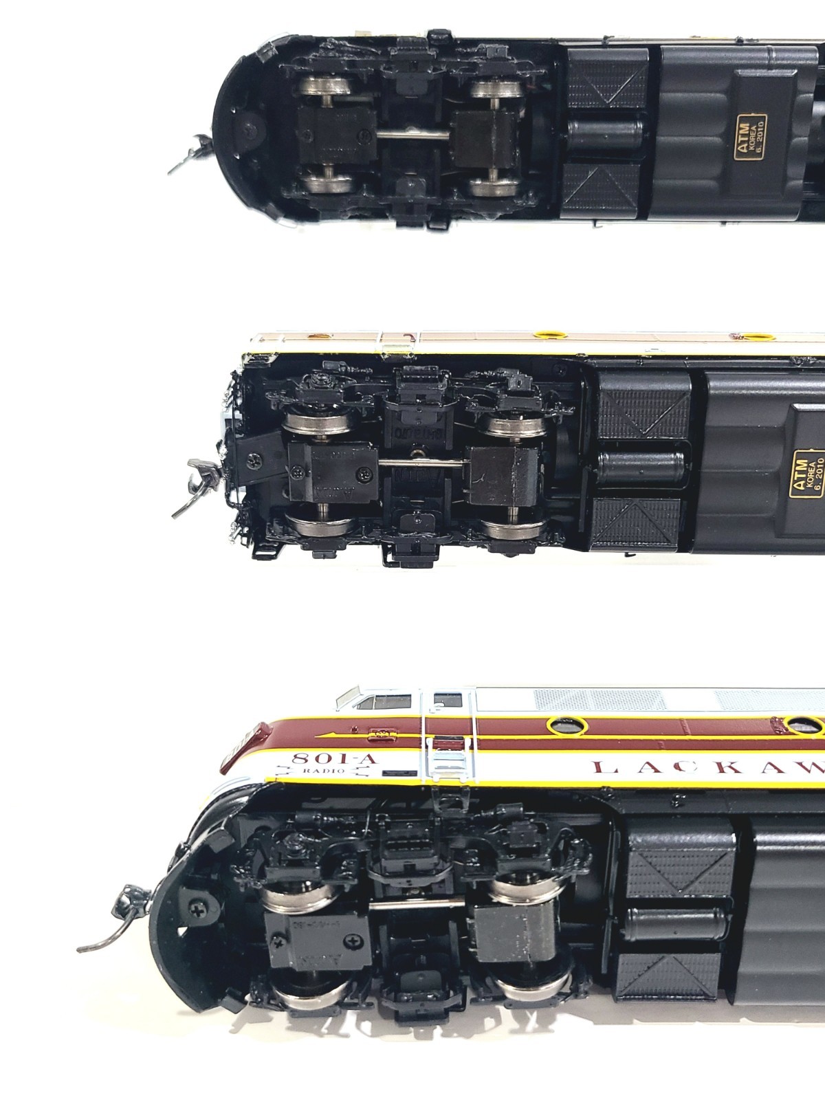 Division Point DL&W F7 A-B-A Set Lackawanna HO Brass Model #DP-2031 DCC