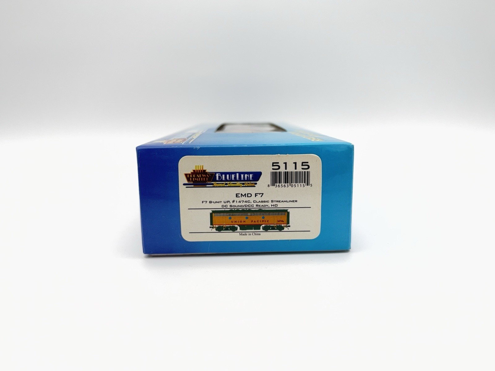 Broadway Limited – HO – UP – EMD F7B #1474C – Sound/DC – Powered – Train 5115