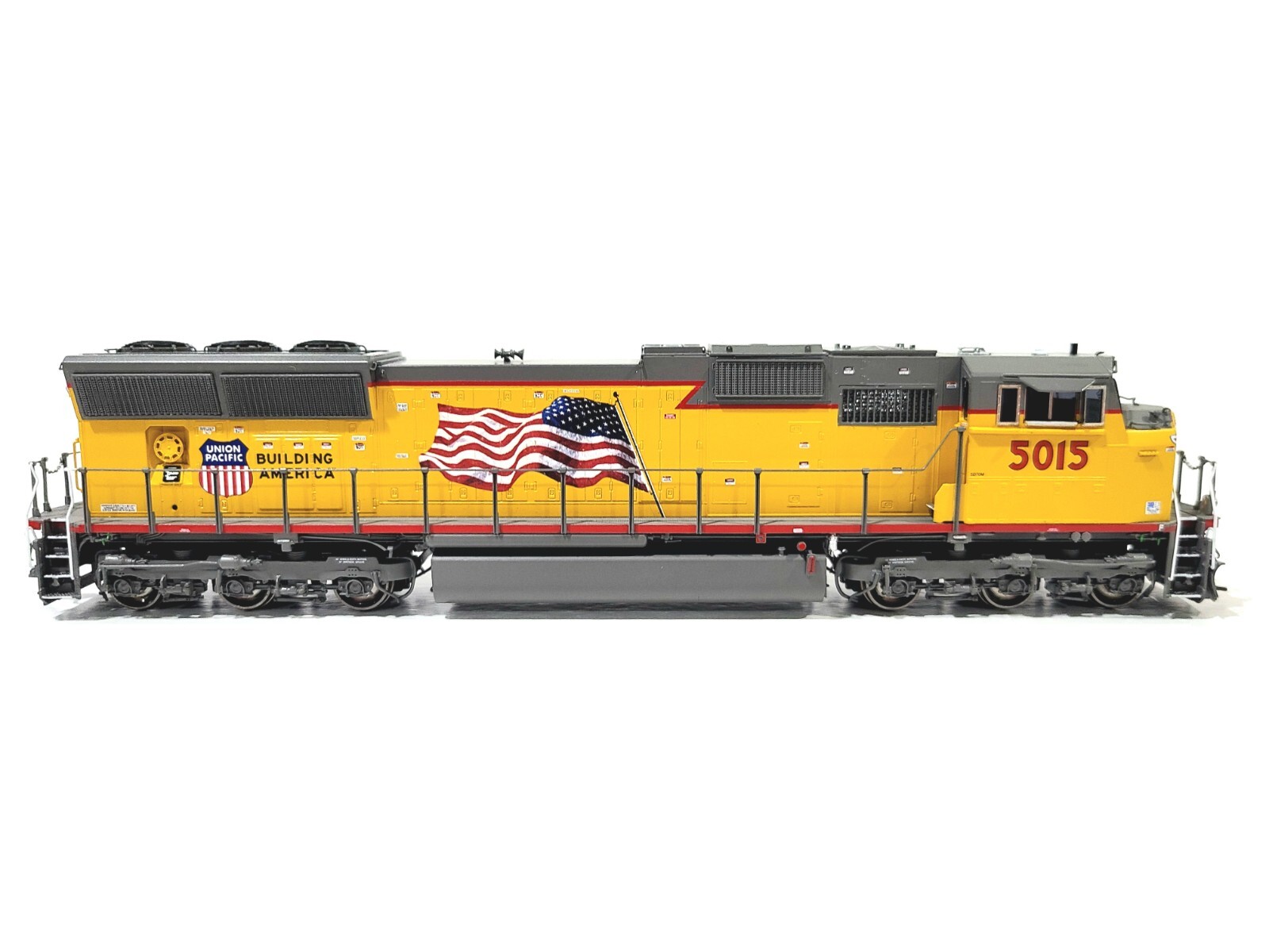 Overland OMI UP SD70M Union Pacific Flared Radiators #5015 HO Brass #AA-1103-2
