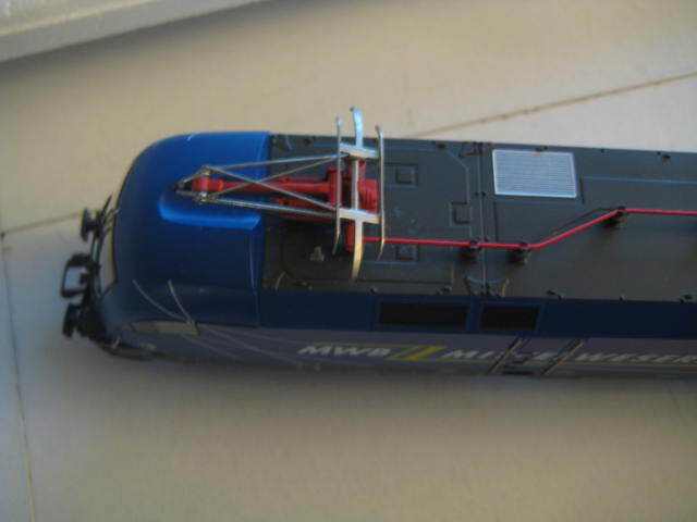 Marklin 39834 OBB Mittelweserbahn (MWB) Cl ES64U2 Electric Loco in original box