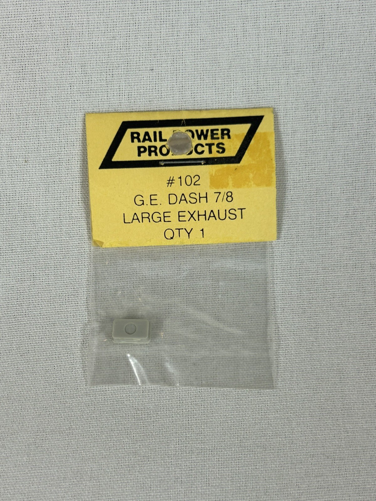 HO Scale Rail Power Products GE Dash 7/8 Gray Large Exhaust 102 Brand New