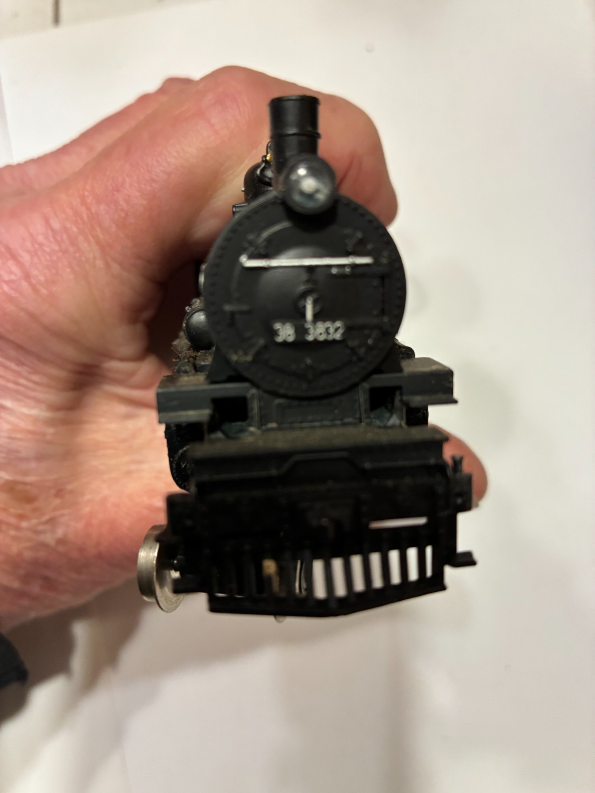 Rare Vintage LILIPUT, MADE IN AUSTRIA, HO BR38 STEAM LOCO 3832 Nice, L@@K, Read!