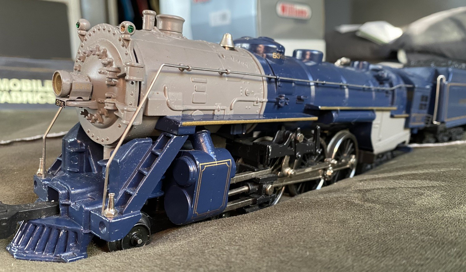 Williams Scale Hudson Baltimore & Ohio Engine, Sound, Cruise, MTH, Lionel