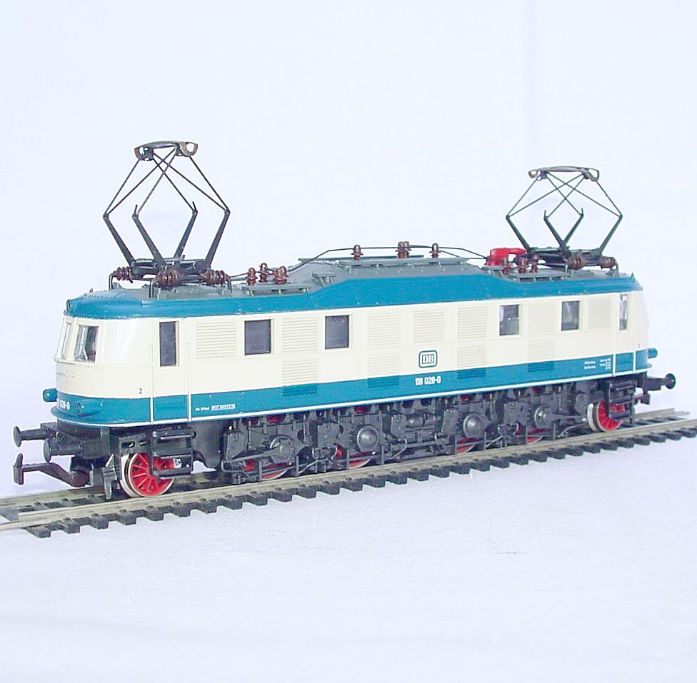 Rivarossi HO 1:87 DB BR 118 Deutsche Bundesbahn Pop-Art ELECTRIC LOCOMOTIVE MIB!