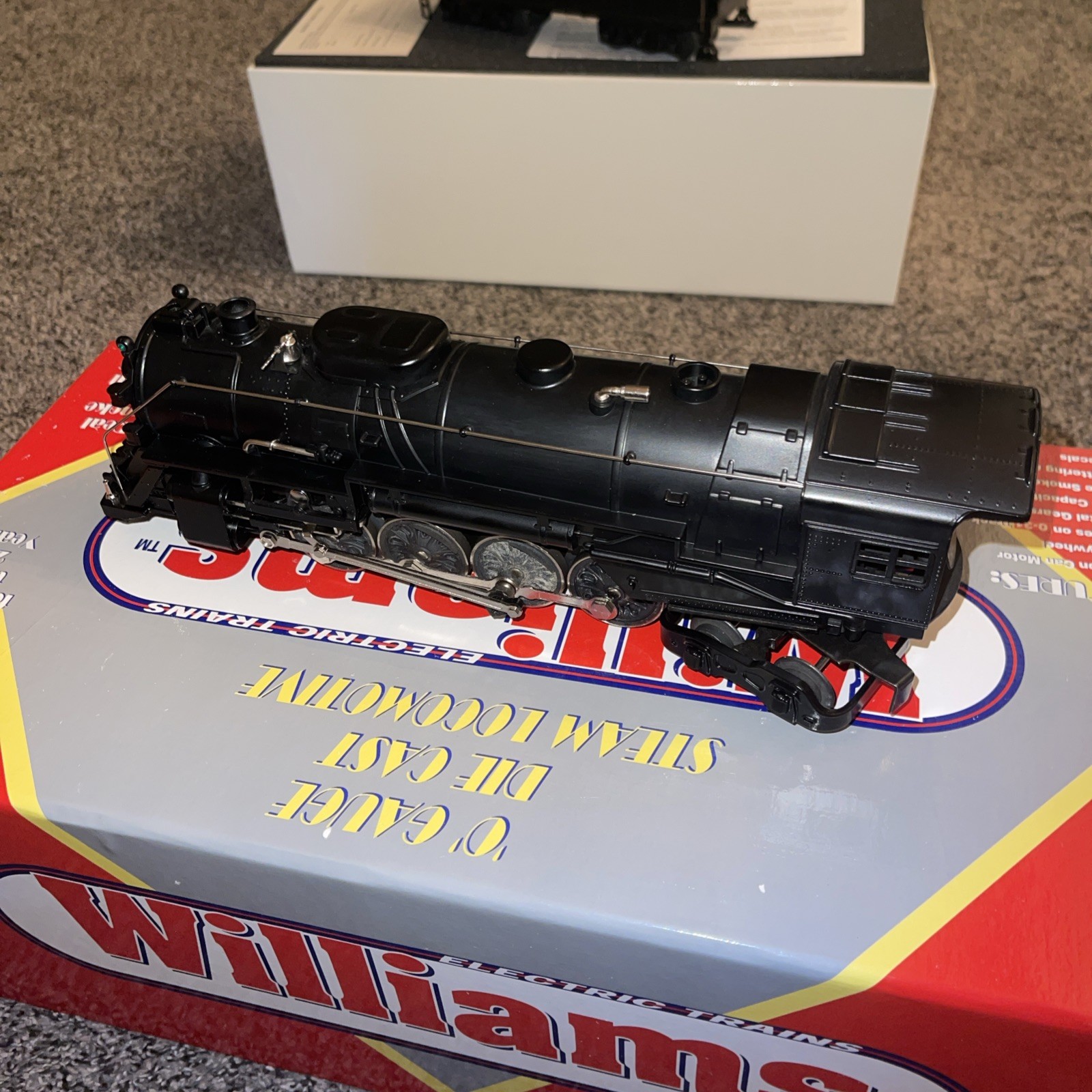 Williams Berkshire 2-8-4 w. Digital Whistle & Bell – Berk #106 Undercoated.