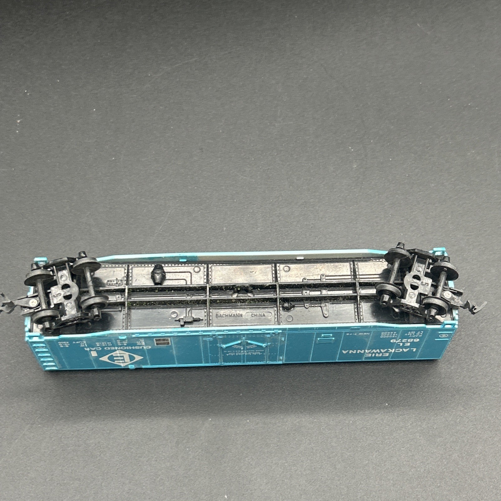 BACHMANN HO Model Train Railroad Rail Freight Box Car ERIE LACKAWANNA EL 68279