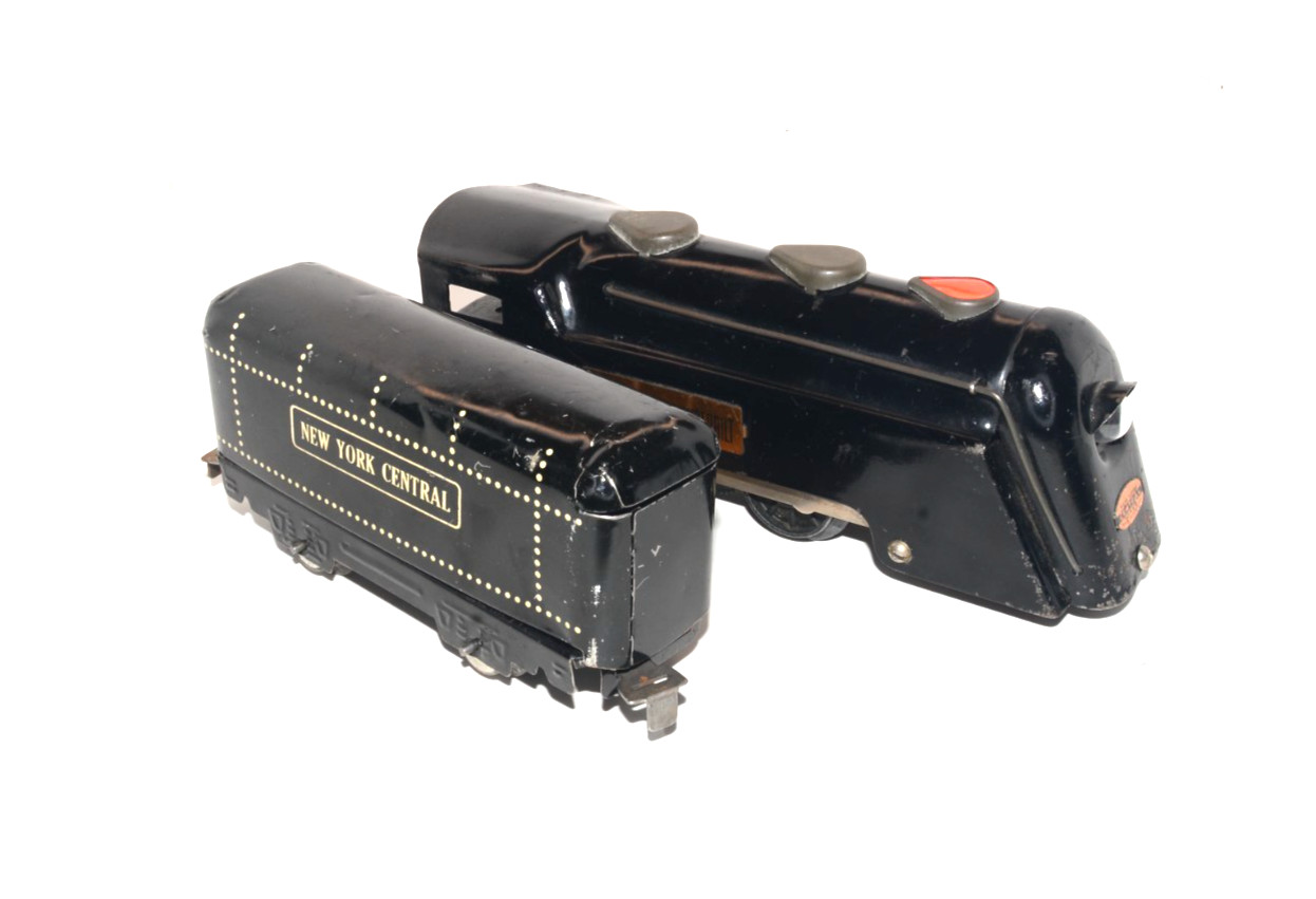 MARX Commodore Vanderbilt Electrical Train Set Stream Line NY Central signal