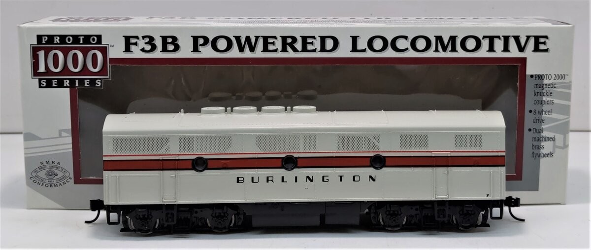 Proto 1000 23964 HO Chicago Burlington & Quincy F3B Powered Diesel Locomotive LN
