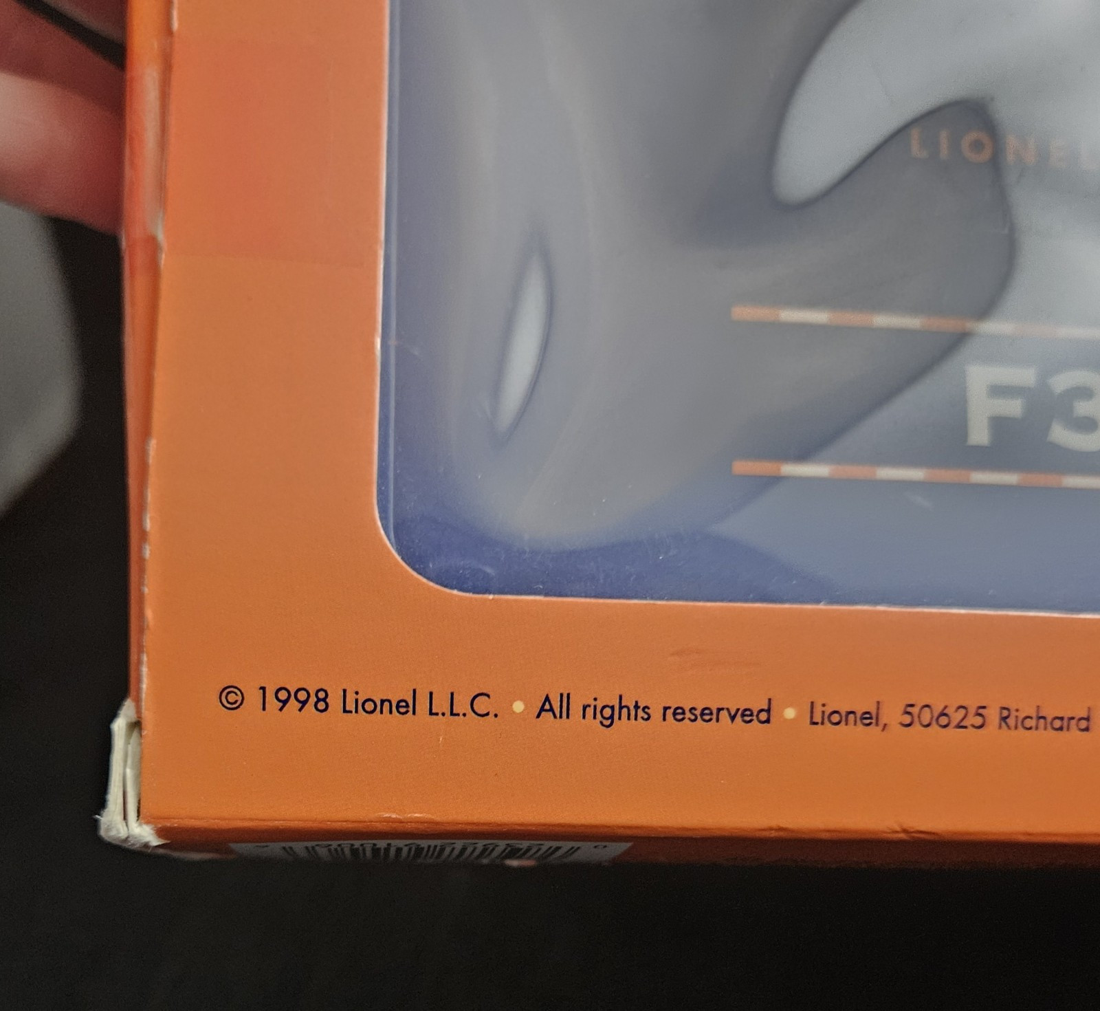 Lionel Big Rugged Trains, Lionel F3, Series 1, NEW YORK CENTRAL F3, 1998
