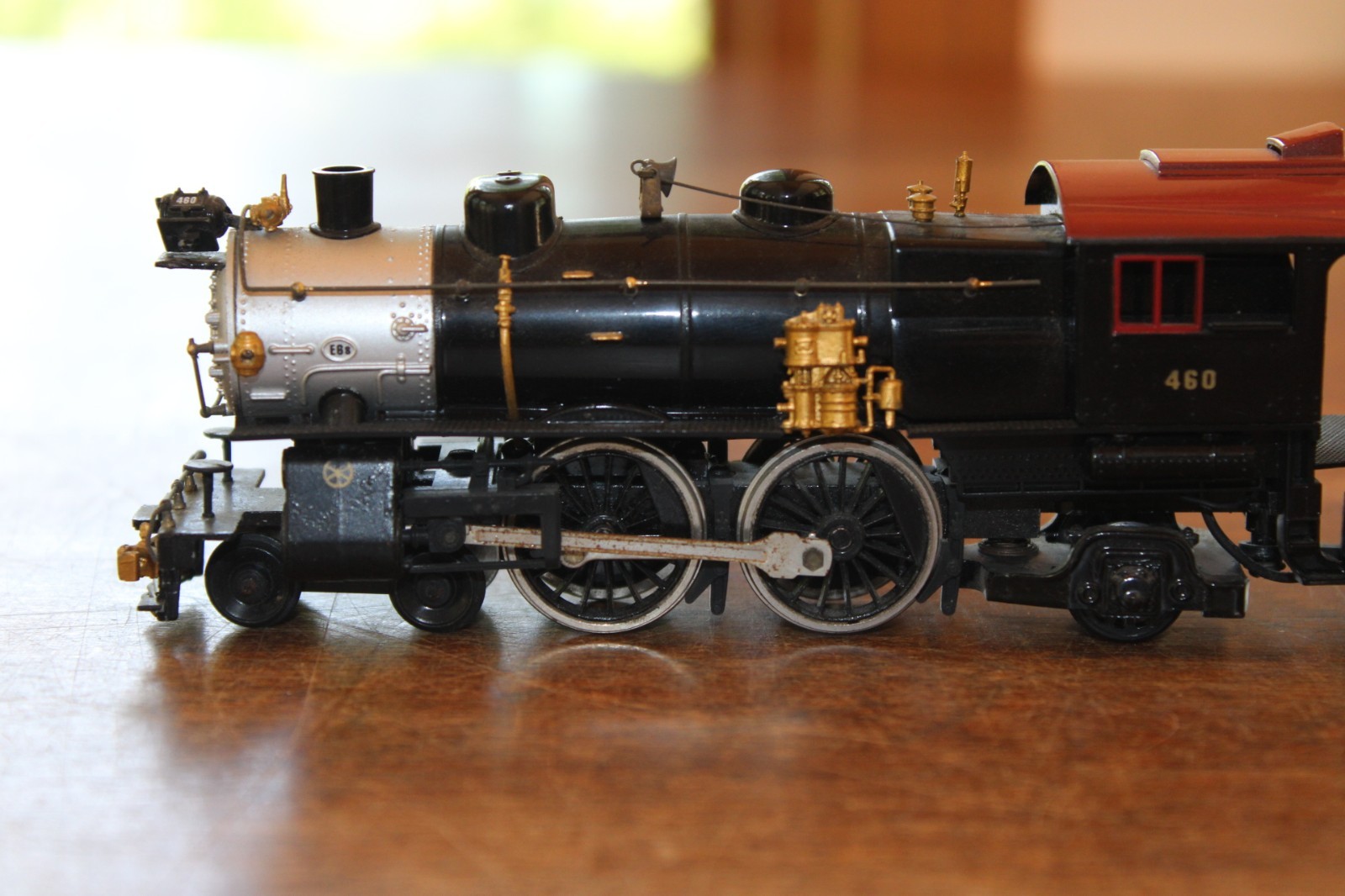 HO Mantua 4-4-2 Atlantic Steam Engine Pennsylvania R. R. No. 460 – Untested
