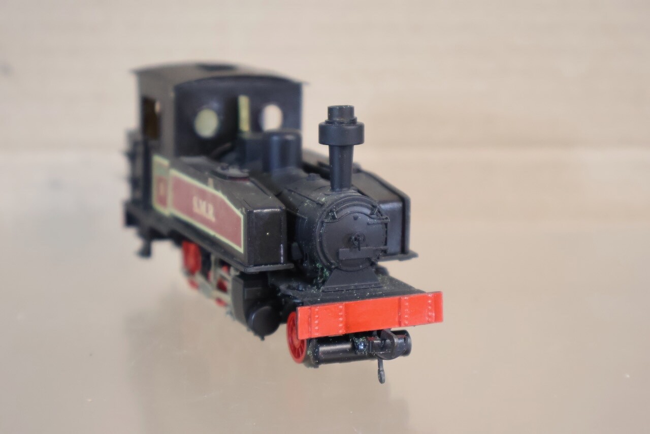 FLEISCHMANN 4033 K KIT BUILT O-16.5 NARROW GAUGE SMR 2-6-0 LOCOMOTIVE 1 om
