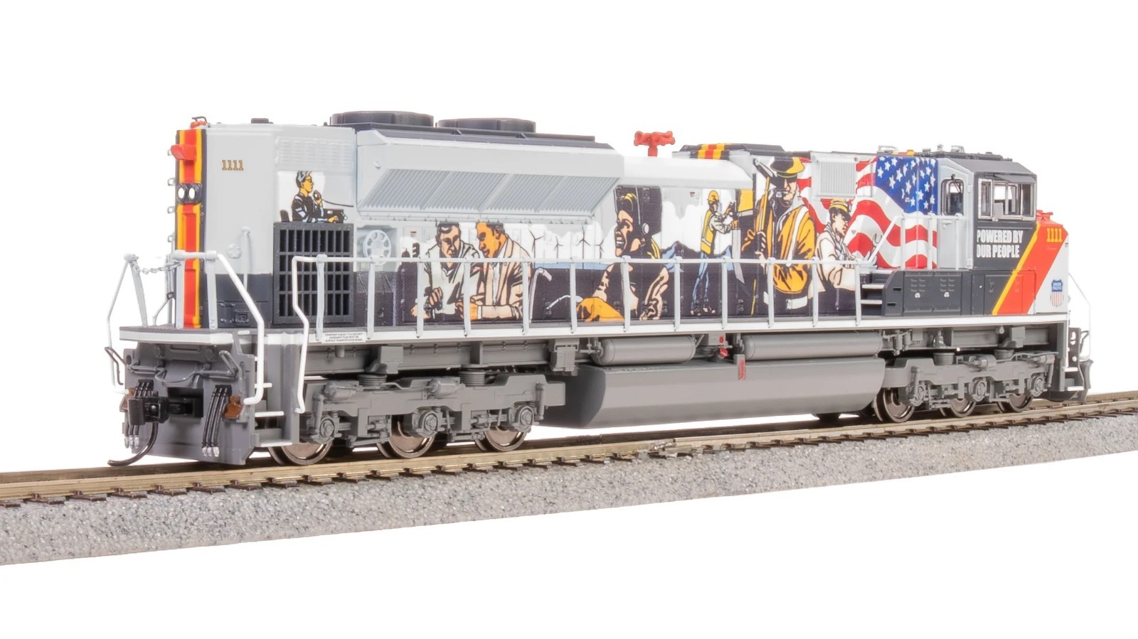 Broadway Limited HO 9777 UP Powered by our People EMD SD70ACe Diesel Stealth