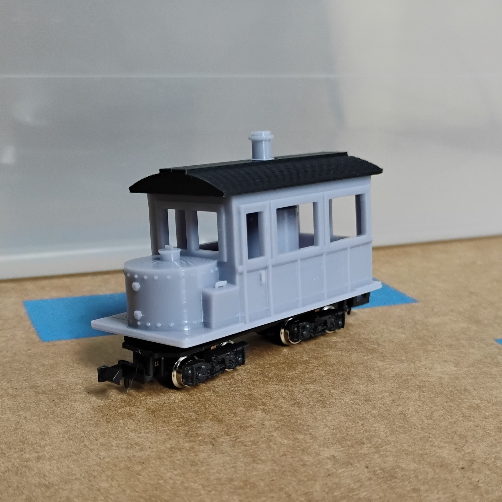 HOn30 CLASS A CLIMAX STEAM LOCO kit #1. For Kato 11-109 chassis. RESIN 3D print.