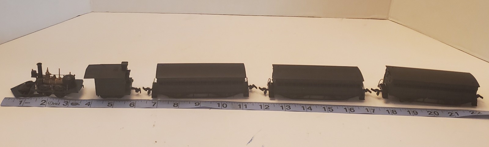 5 Piece Bachmann HO Scale Working John Bull Locomotive Steam Engine Train “Read”